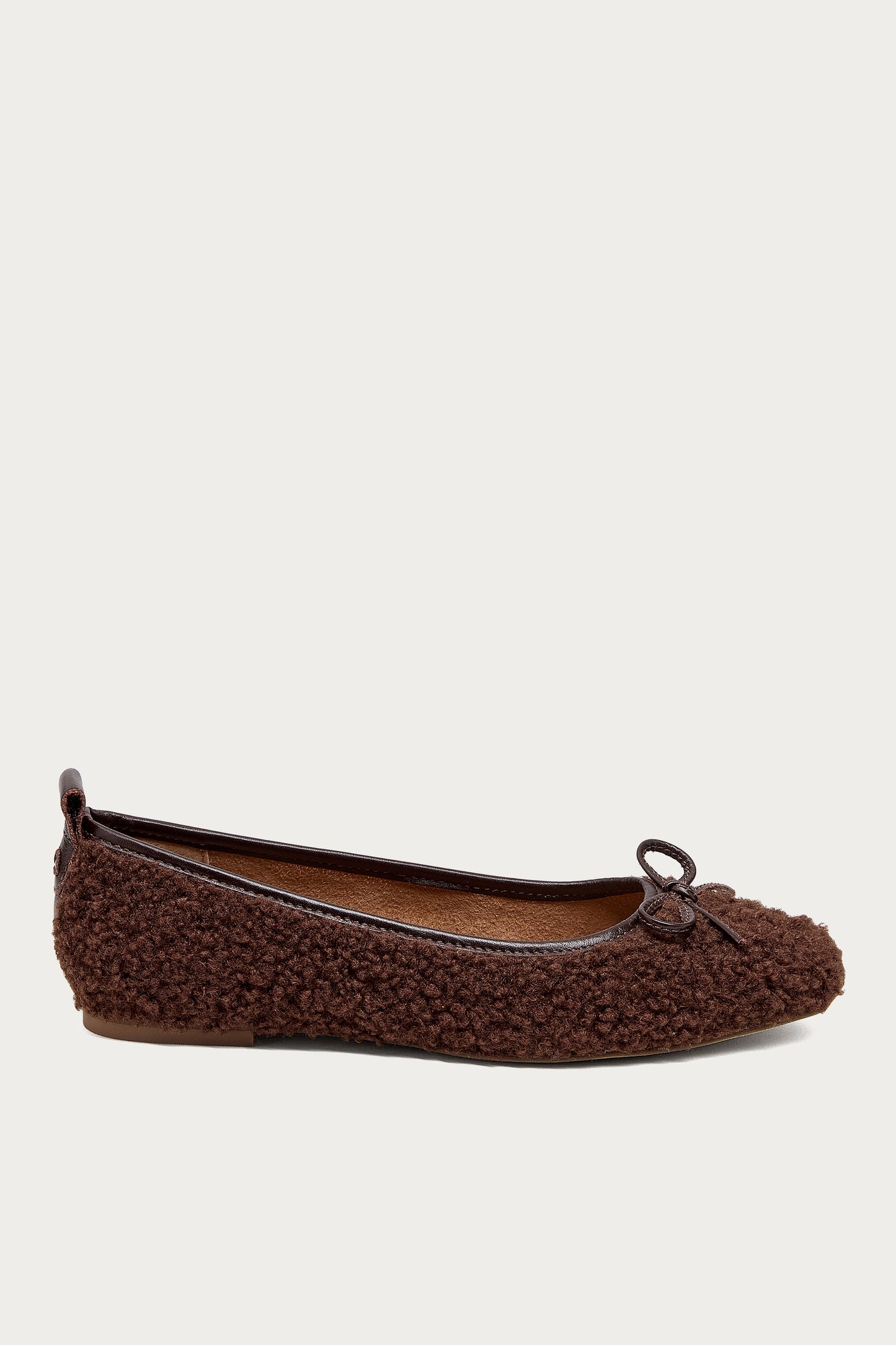Frankie Warm Brown Ballet Flats