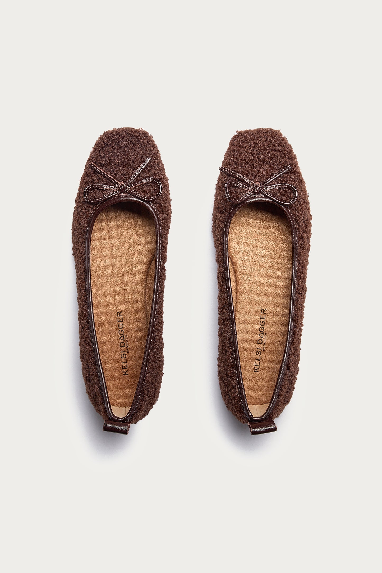 Frankie Warm Brown Ballet Flats