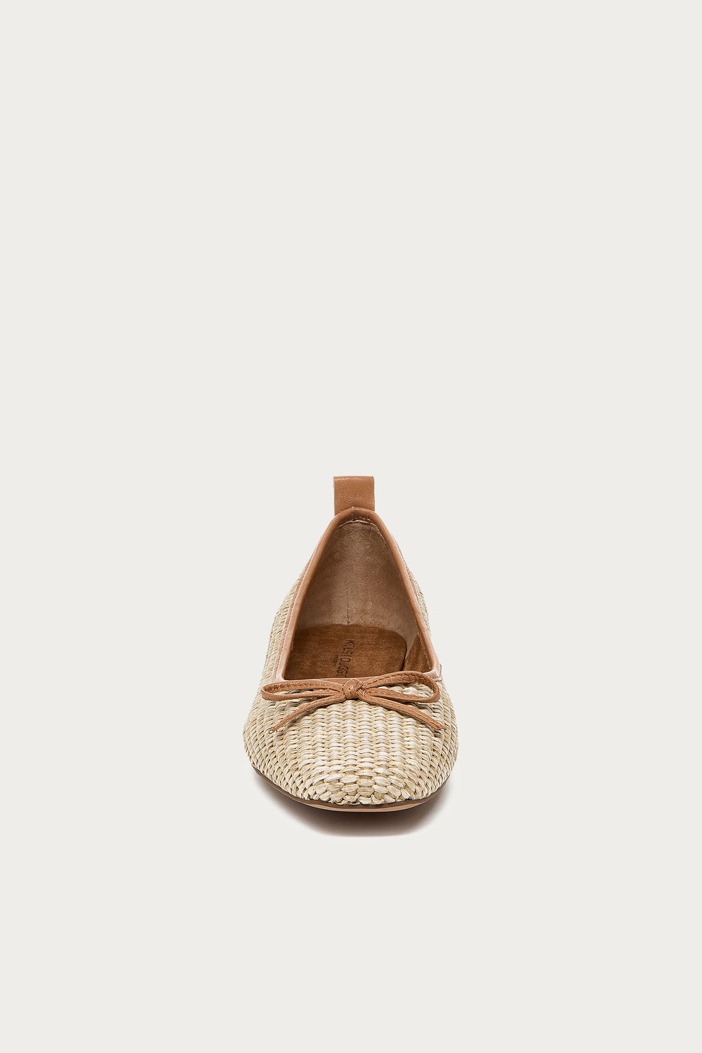 Frankie Mini Raffia Ballet Flats