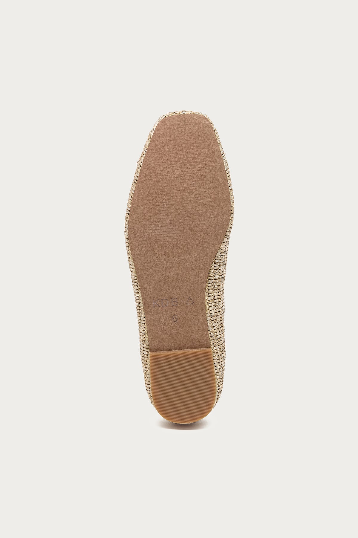 Frankie Mini Raffia Ballet Flats