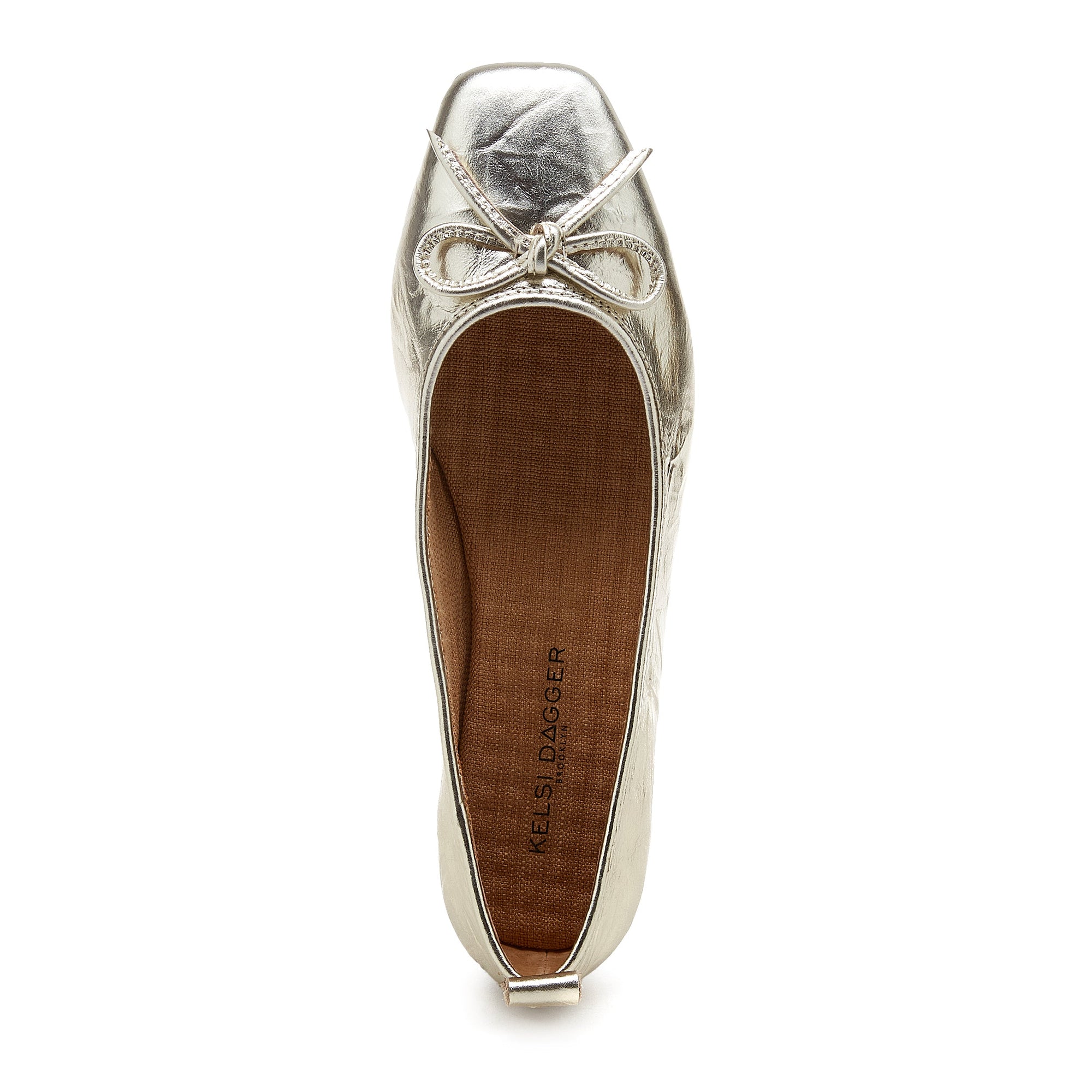 Frankie Gold Ballet Flats