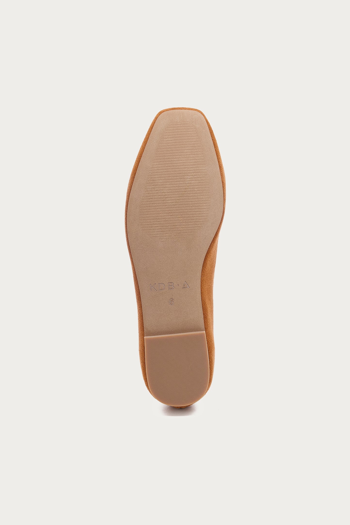 Freddie Cognac Ballet Flats