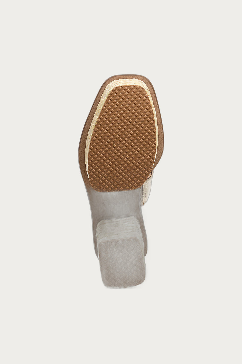 Grandy Raffia Flower Platform Sandals