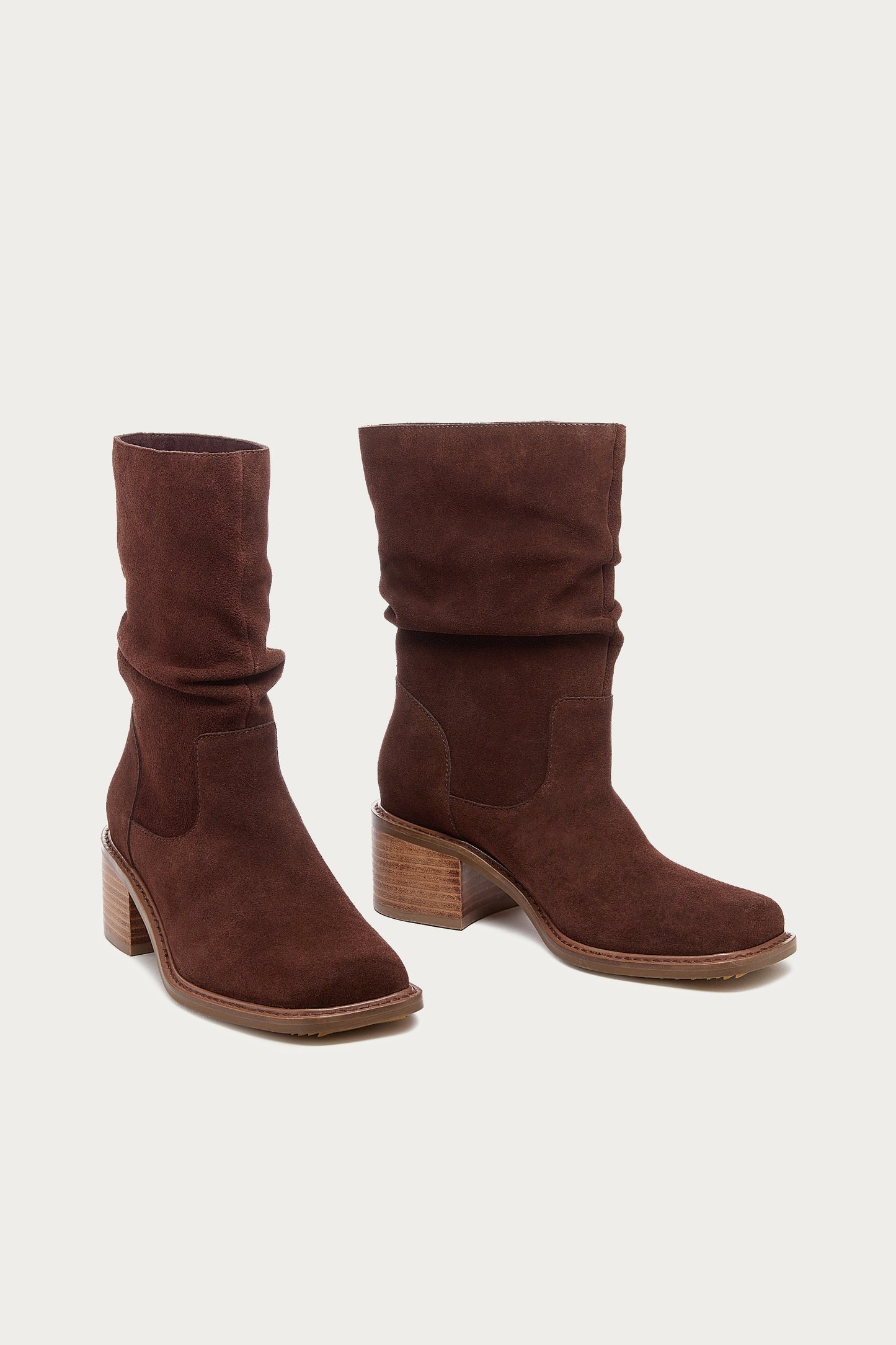Griffin Brown Slouchy Boots