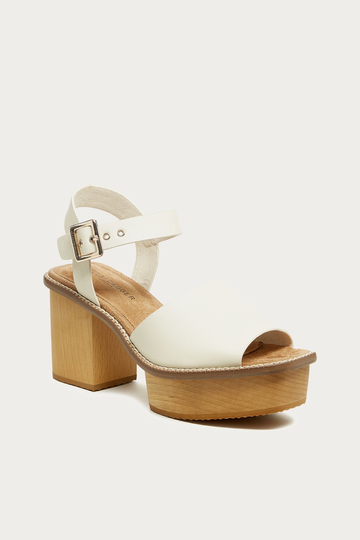 Groove Shell Platform Sandals
