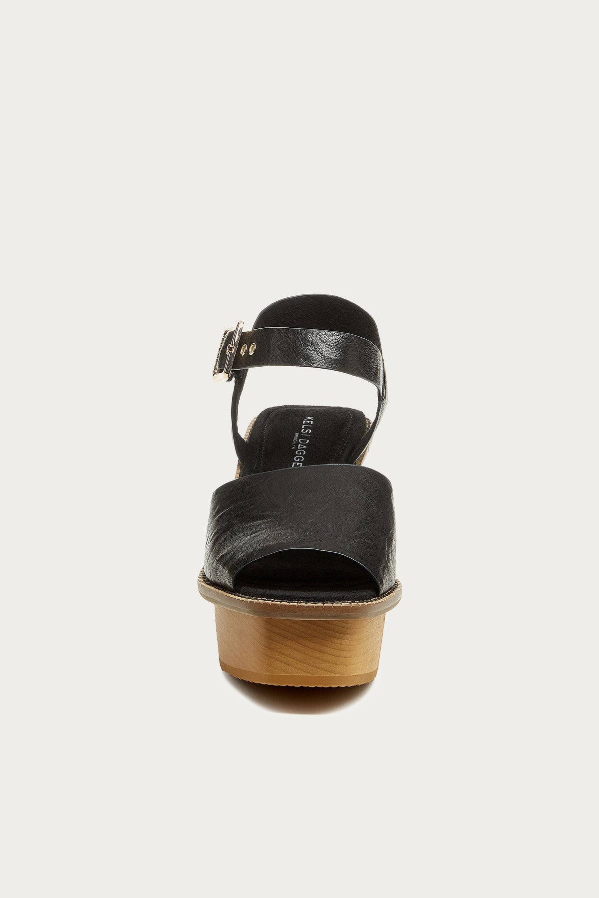 Groove Black Platform Sandals
