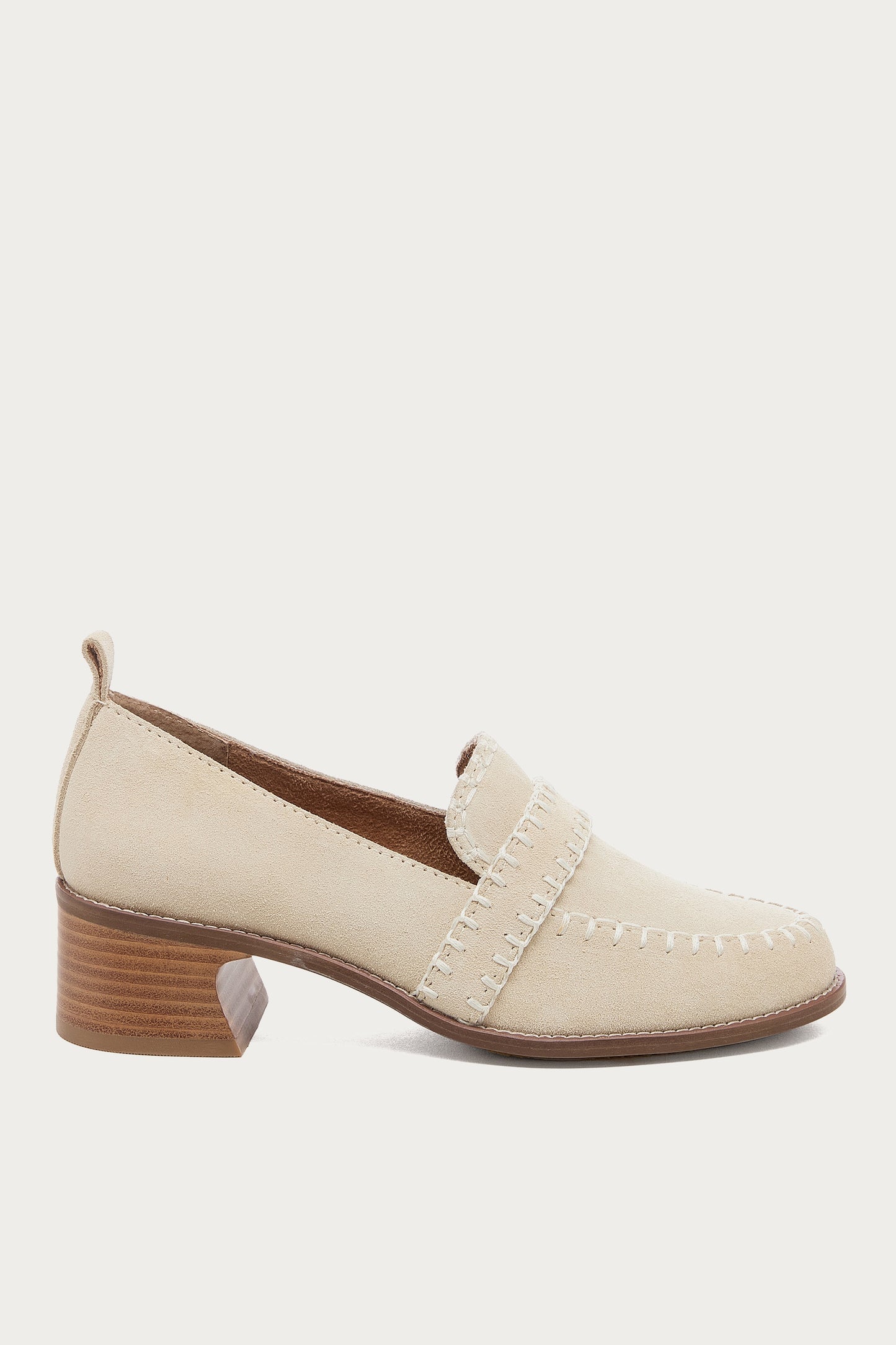 Halo Dune Block Heel Loafer