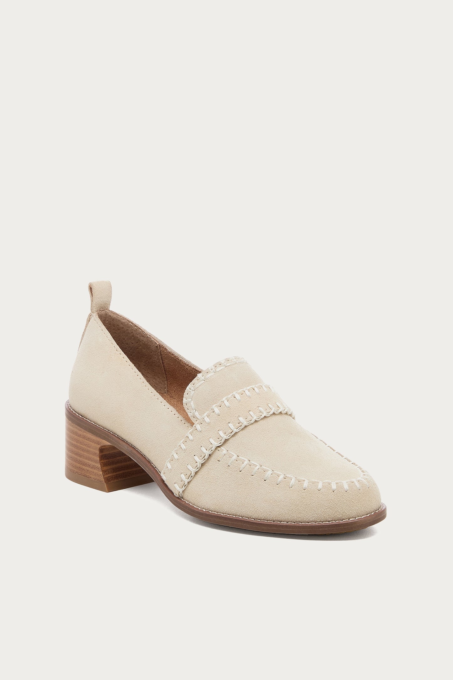 Halo Dune Block Heel Loafer