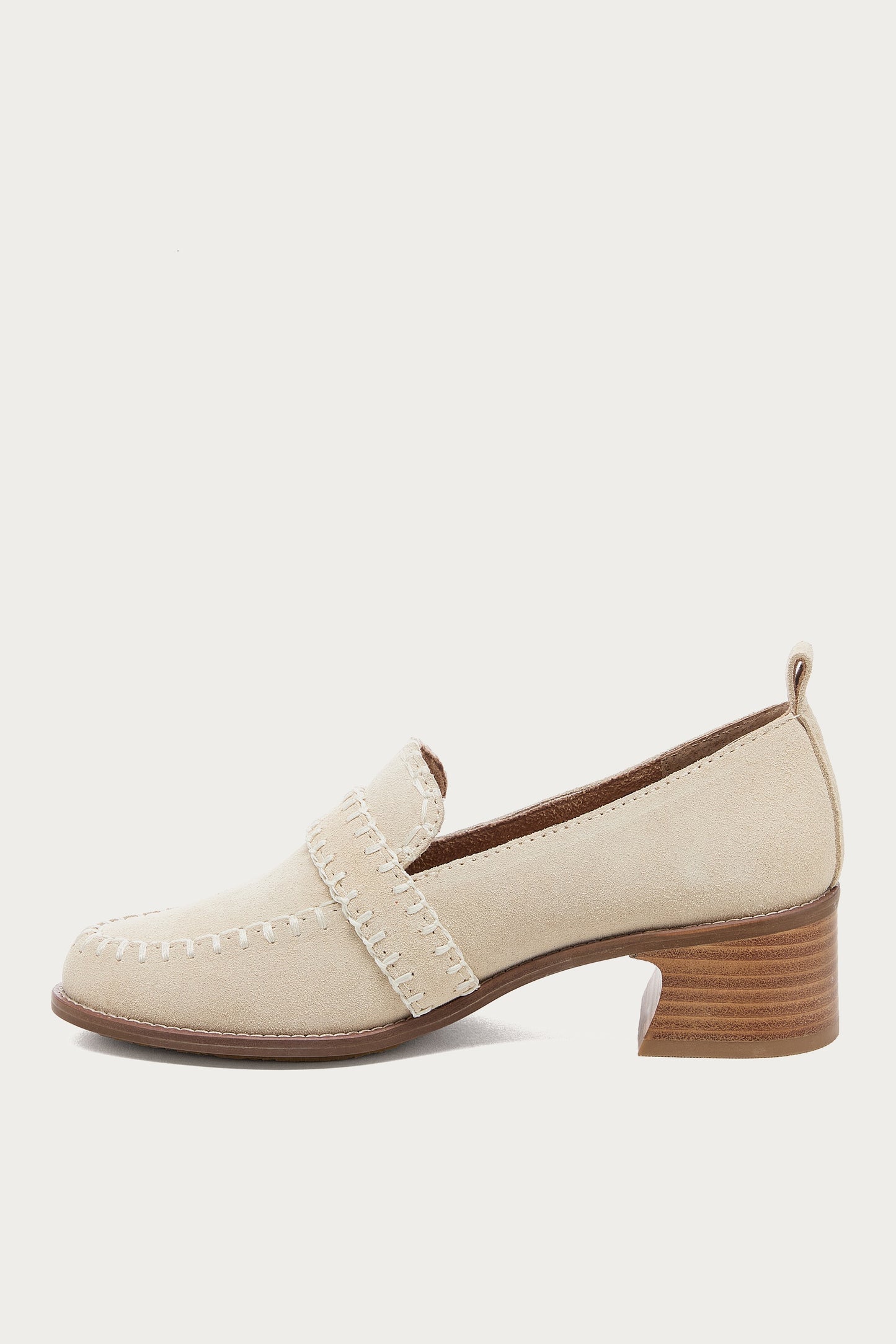 Halo Dune Block Heel Loafer