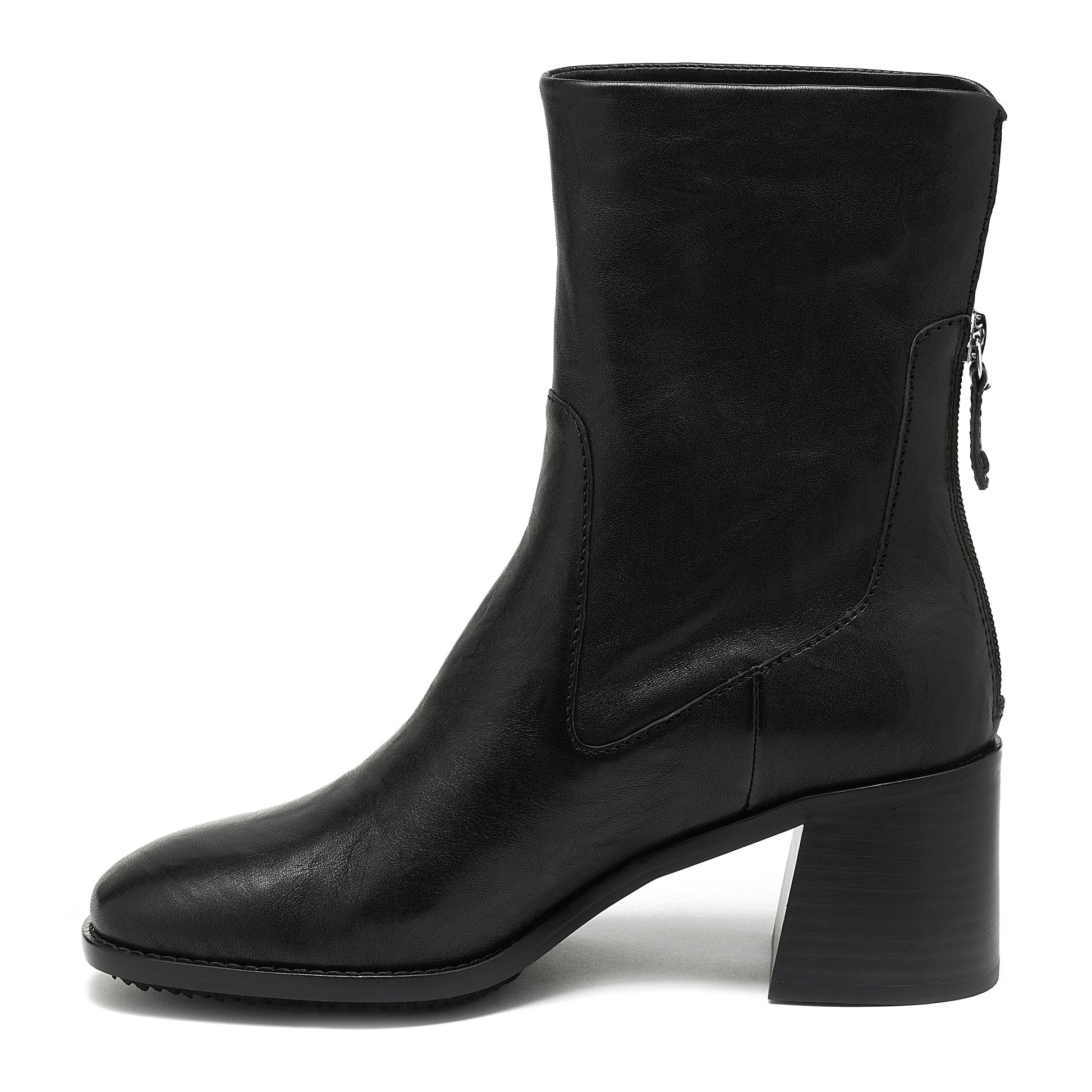 Kelsi Dagger BK® Island Black Leather Wide Width Bootie