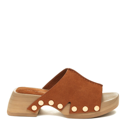 Women's June Camel Clog Sandal