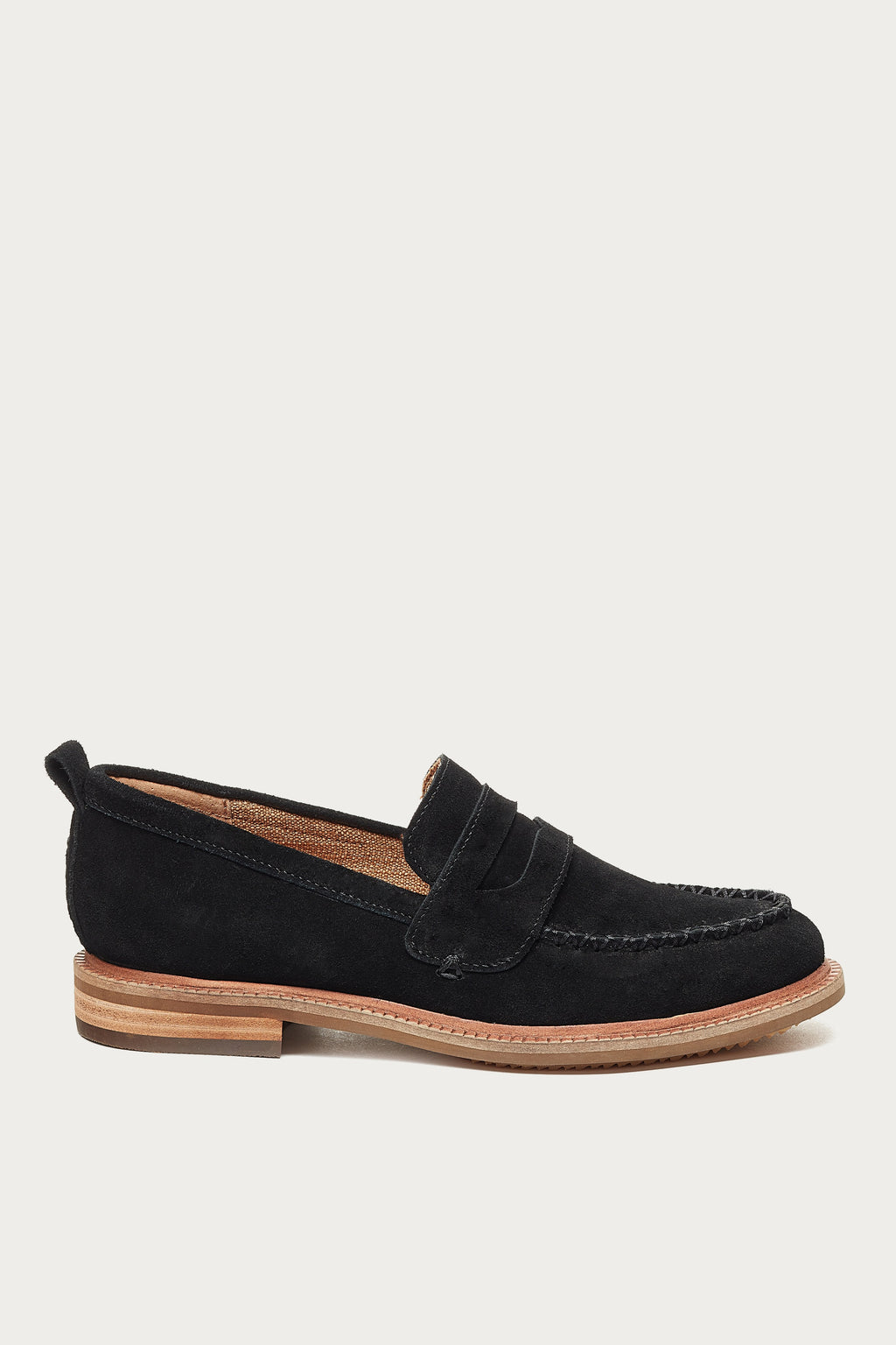 Lens Black Wide Width Loafers