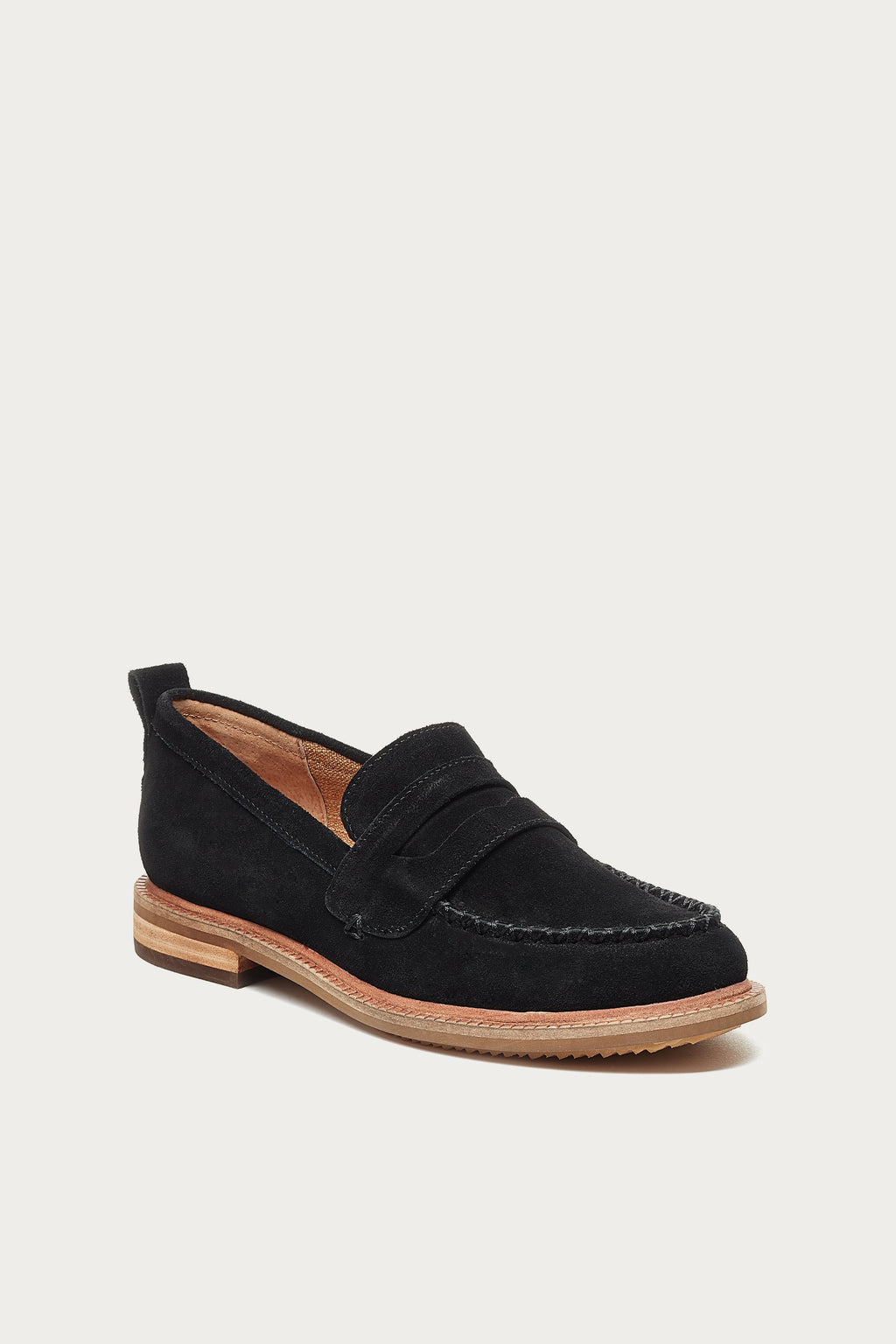 Lens Black Wide Width Loafers