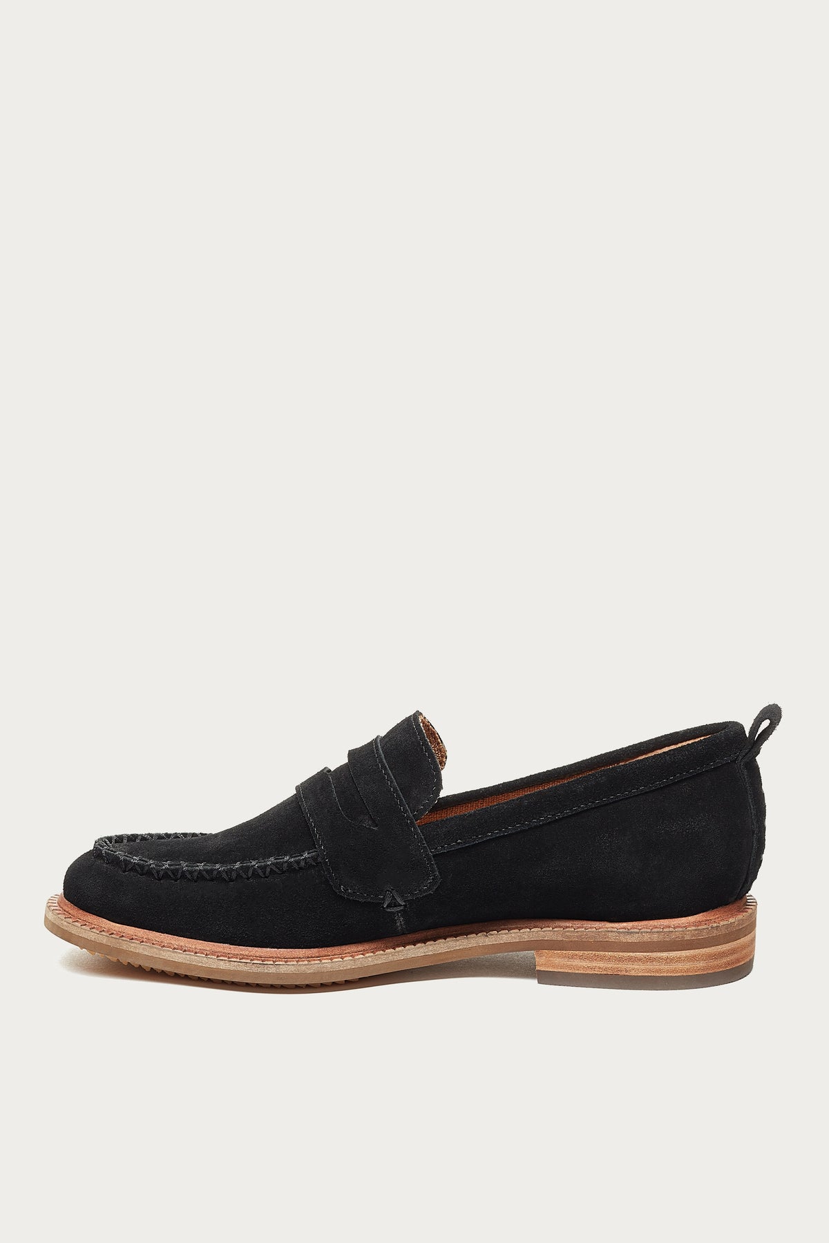 Lens Black Wide Width Loafers