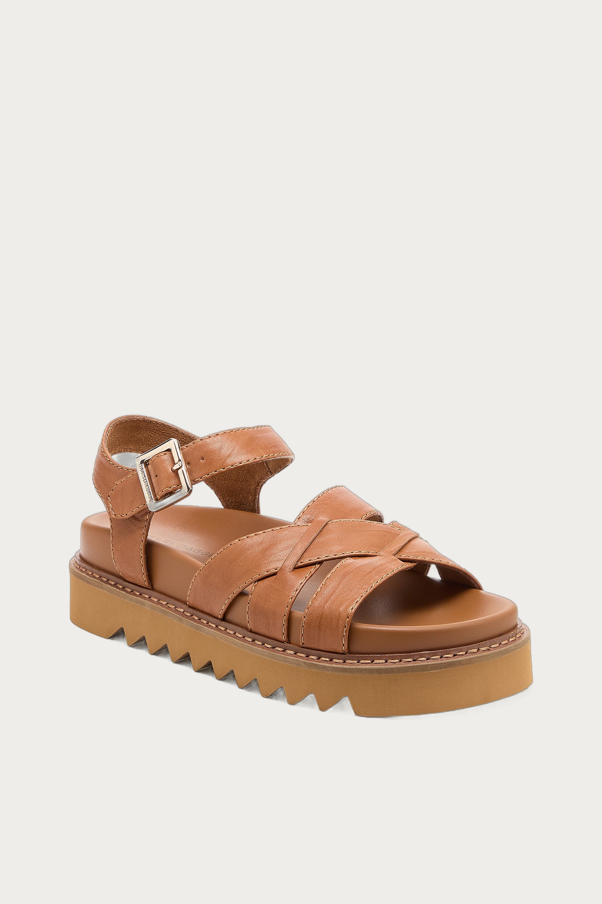 Kova Tan Platform Sandals