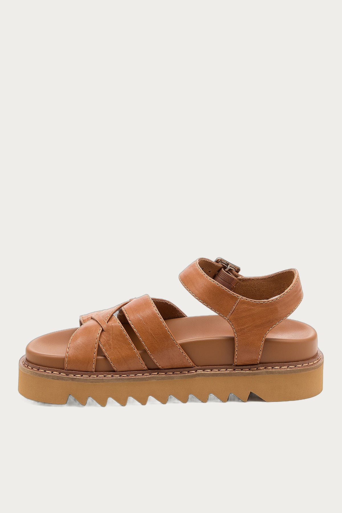 Kova Tan Platform Sandals