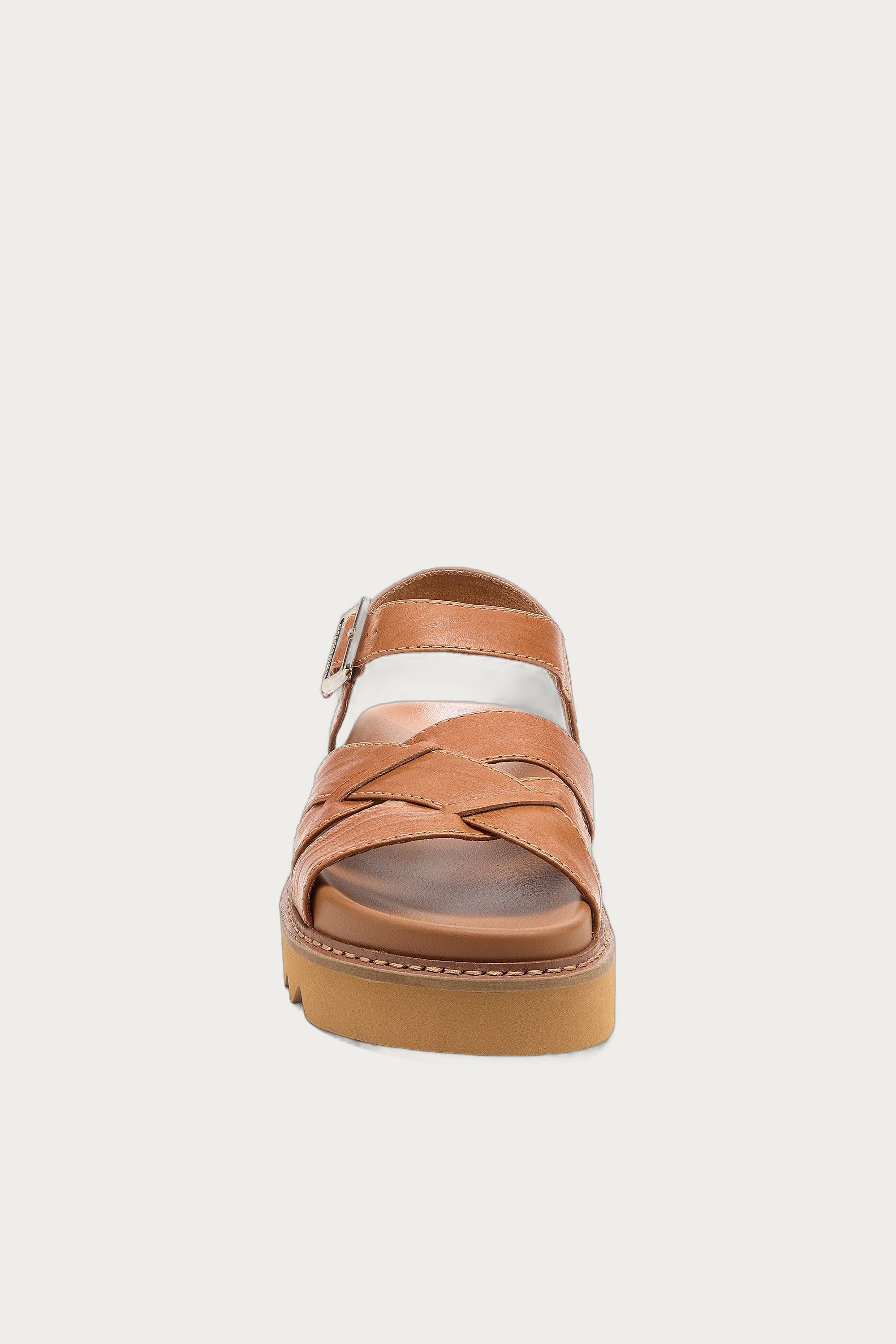 Kova Tan Platform Sandals