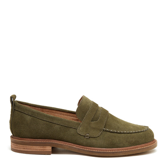 Kelsi Dagger Lens Loafer in Olive