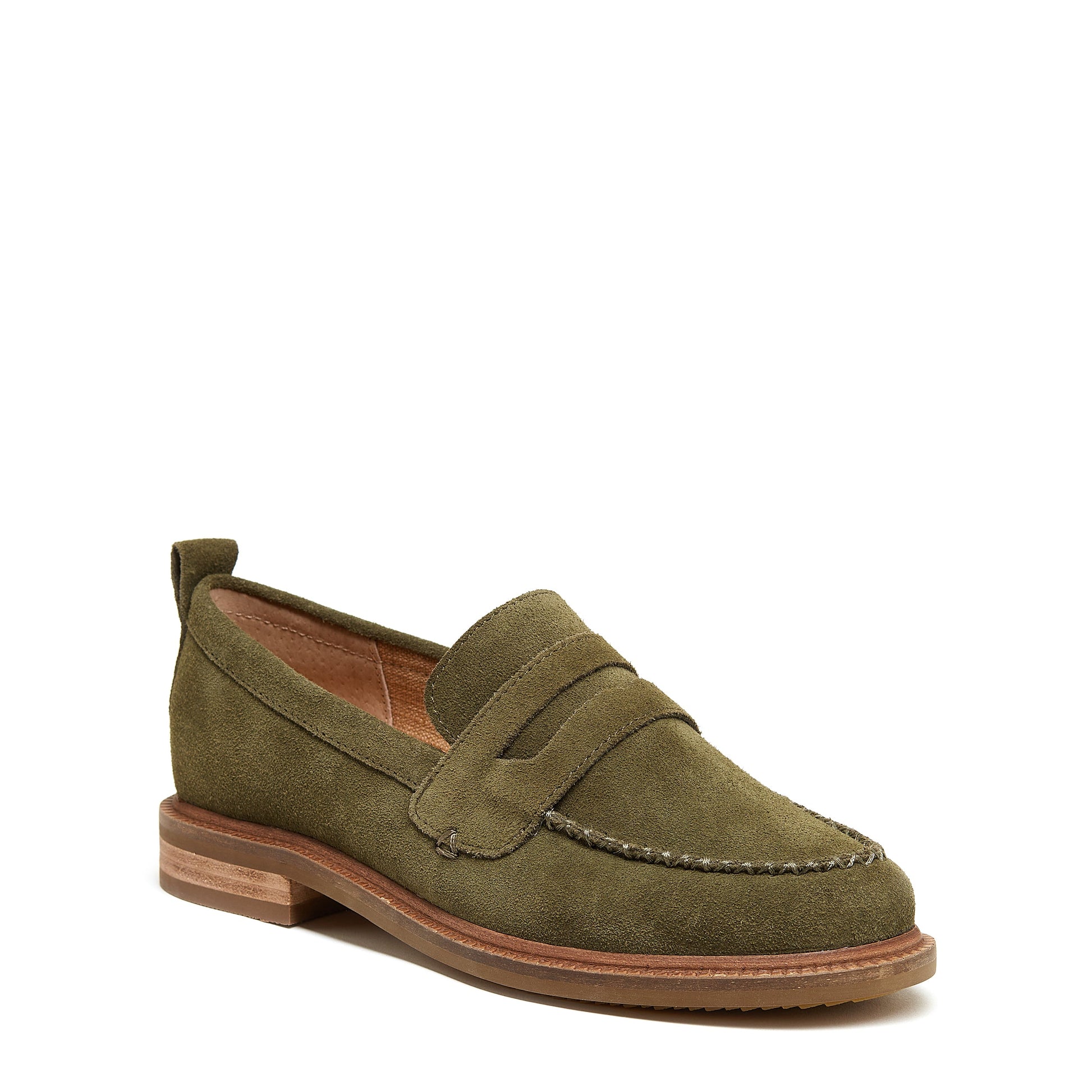 Kelsi Dagger Lens Loafer in Olive