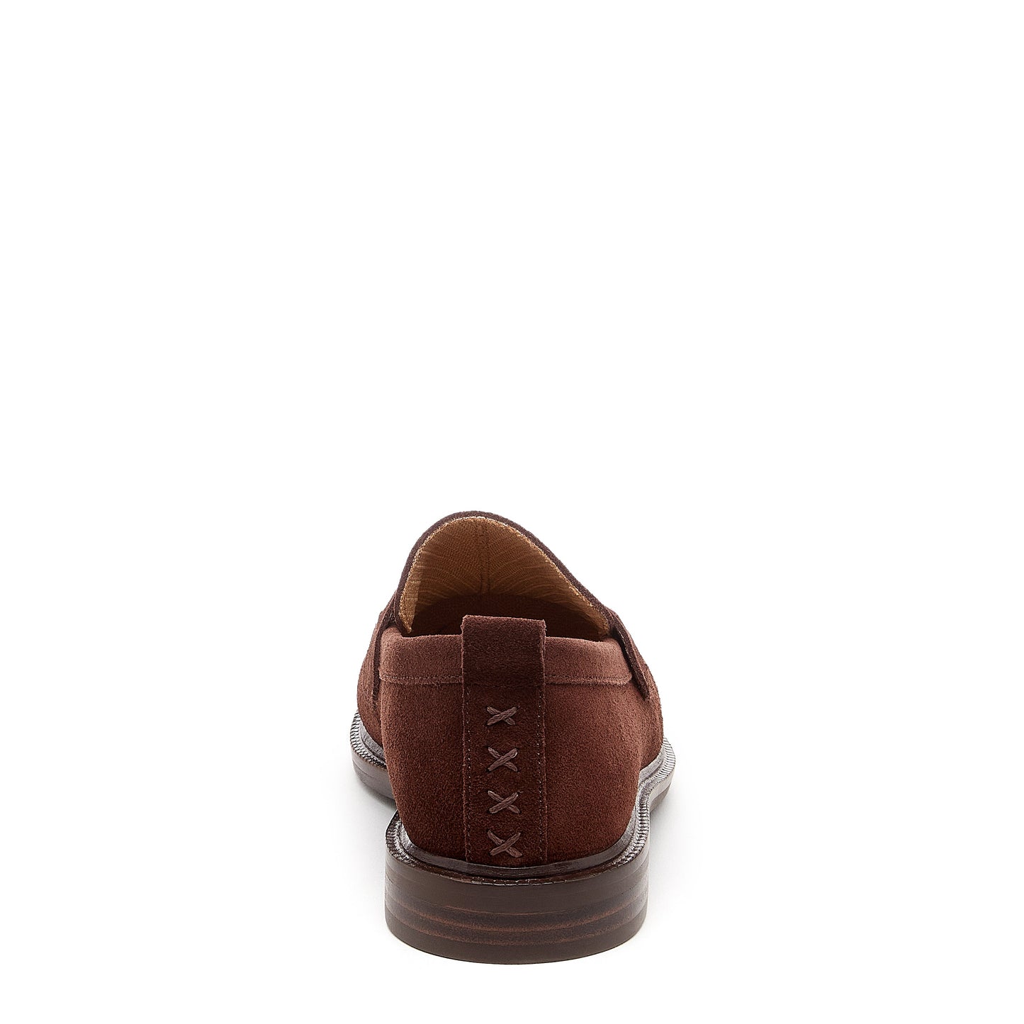 Lens Warm Brown Suede Loafer