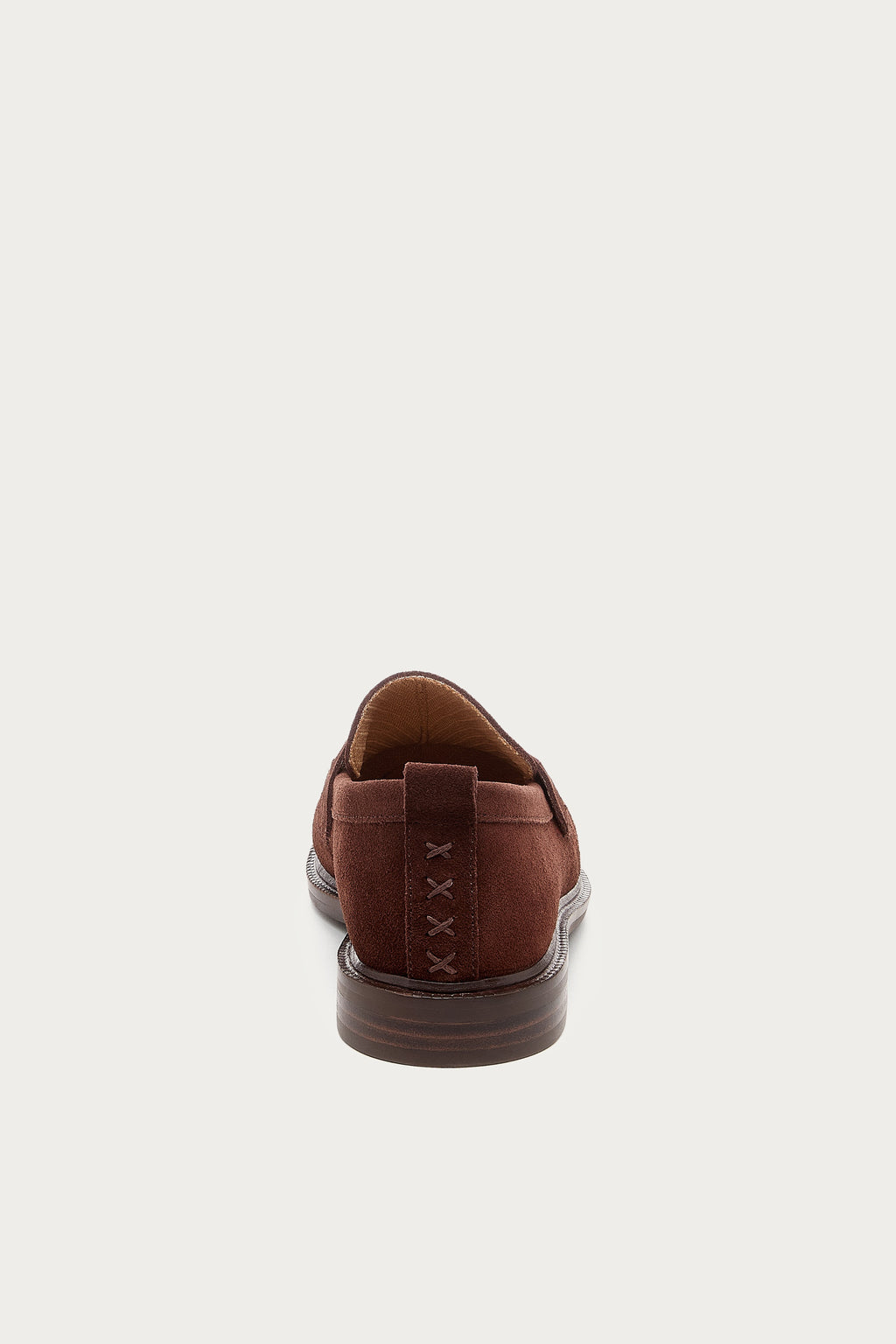 Lens Warm Brown Suede Loafer