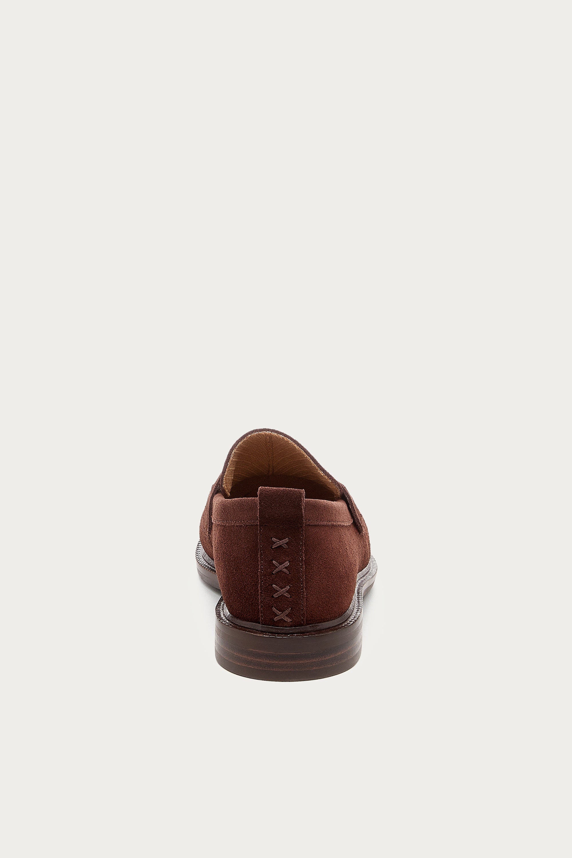 Lens Warm Brown Suede Loafer