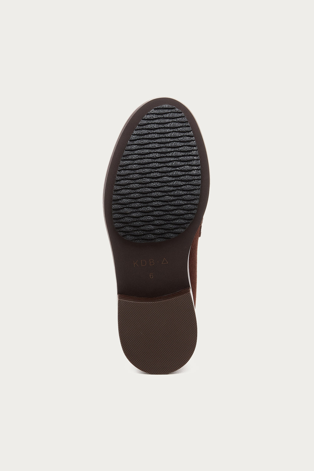 Lens Warm Brown Suede Loafer