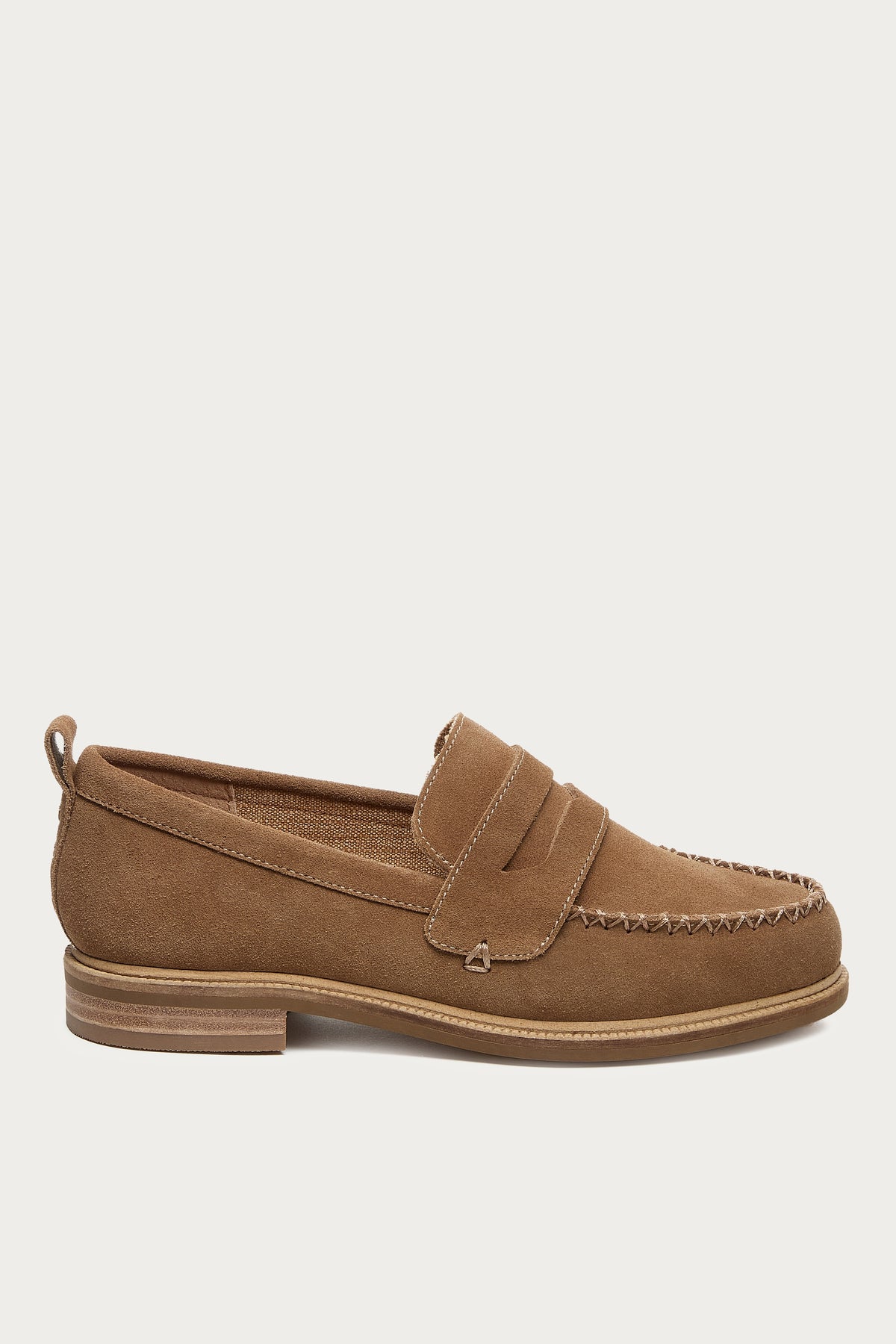 Lens Armadillo Suede Loafers