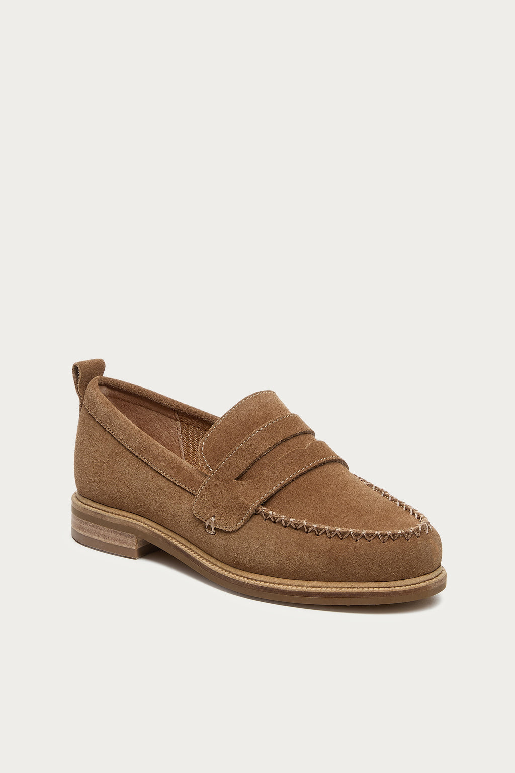Lens Armadillo Suede Loafers