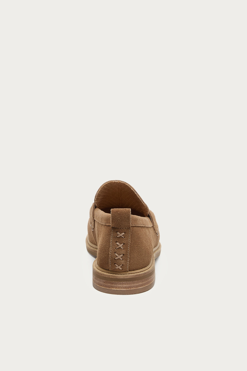 Lens Armadillo Suede Loafers