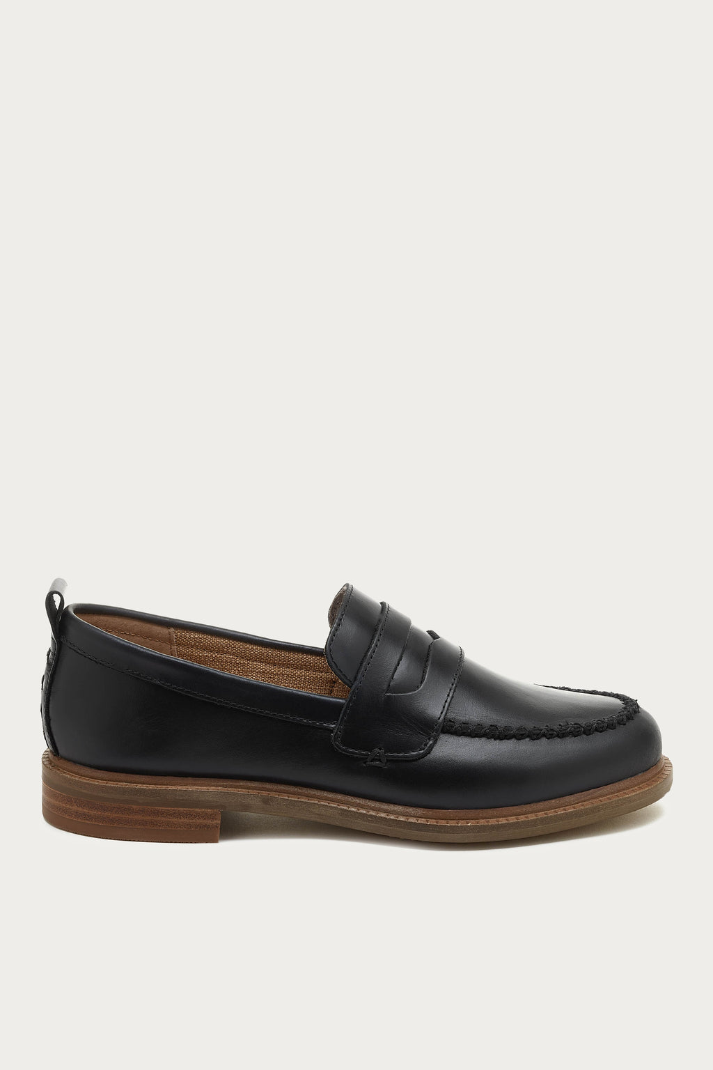 Lens Black Glossy Wide Width Loafers