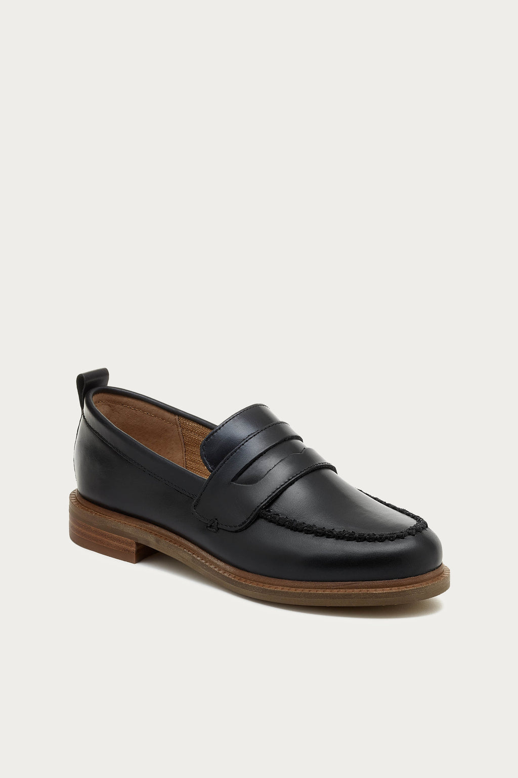 Lens Black Glossy Wide Width Loafers