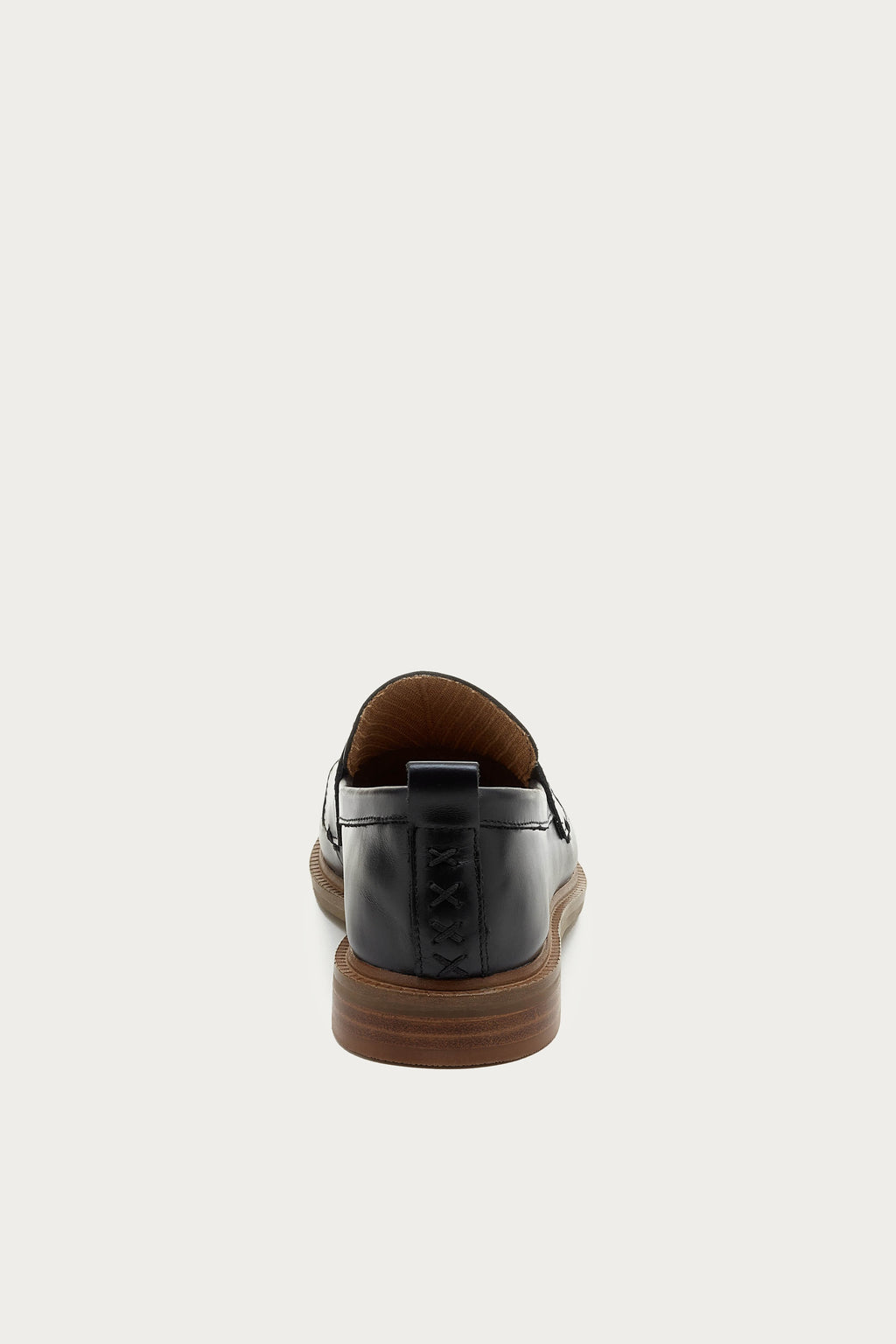 Lens Black Glossy Wide Width Loafers