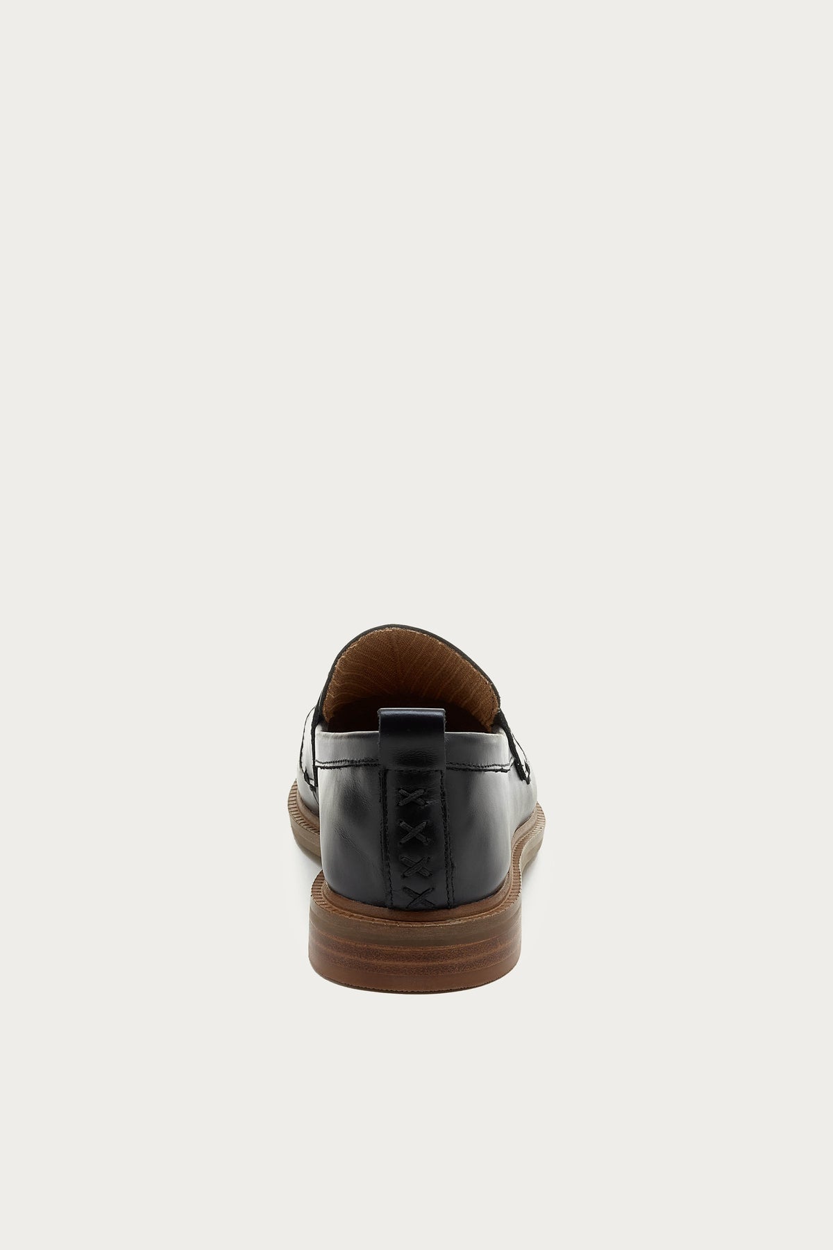 Lens Black Glossy Wide Width Loafers