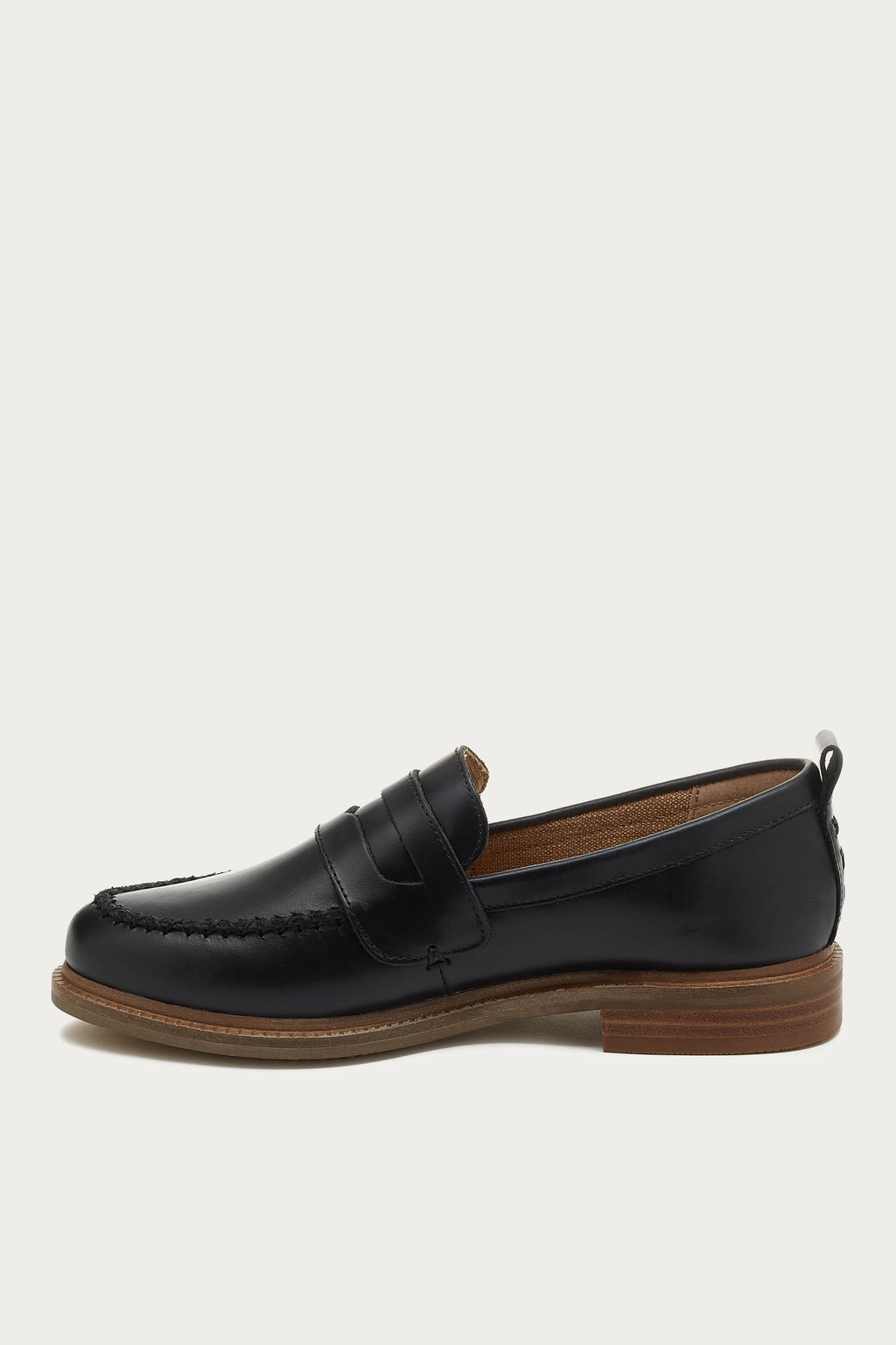 Lens Black Glossy Wide Width Loafers