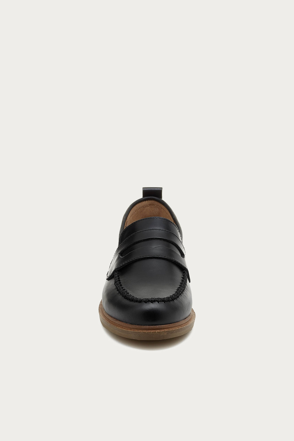 Lens Black Glossy Wide Width Loafers