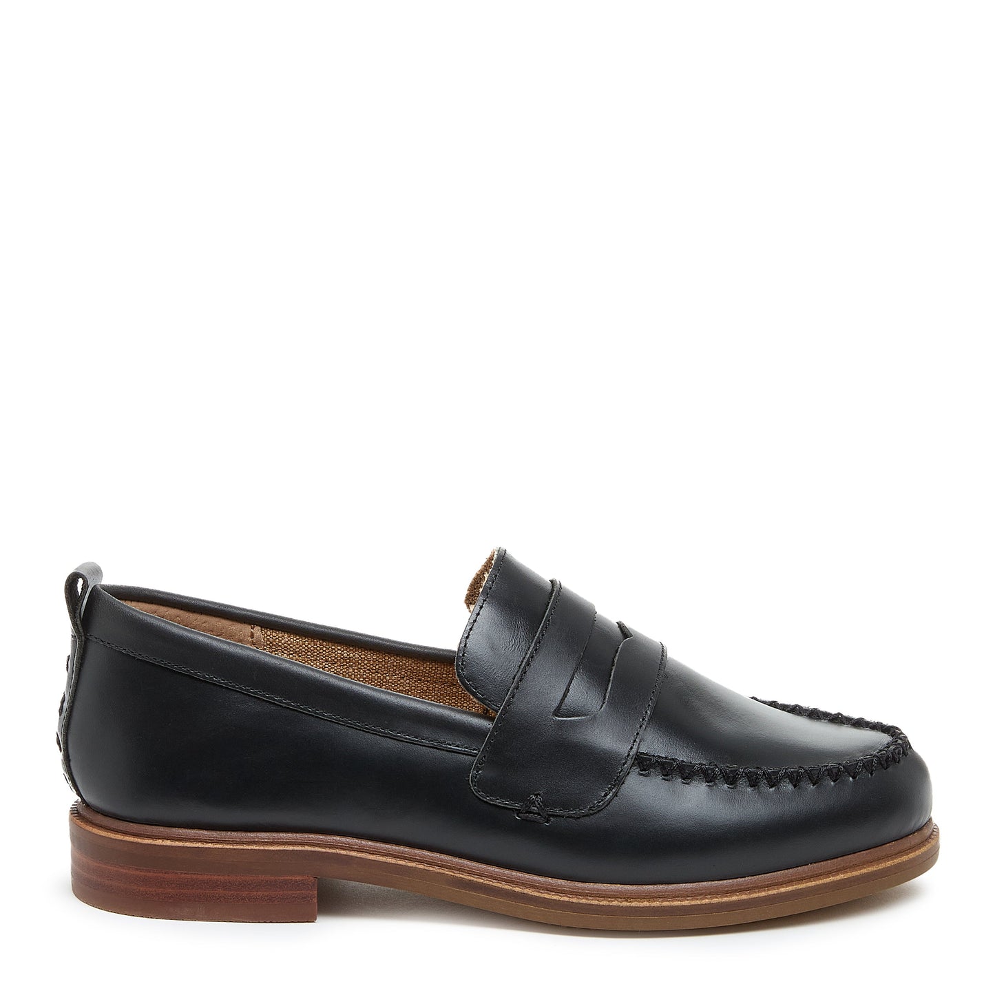 Lens Black Glossy Wide Width Loafers Kelsi Dagger BK®