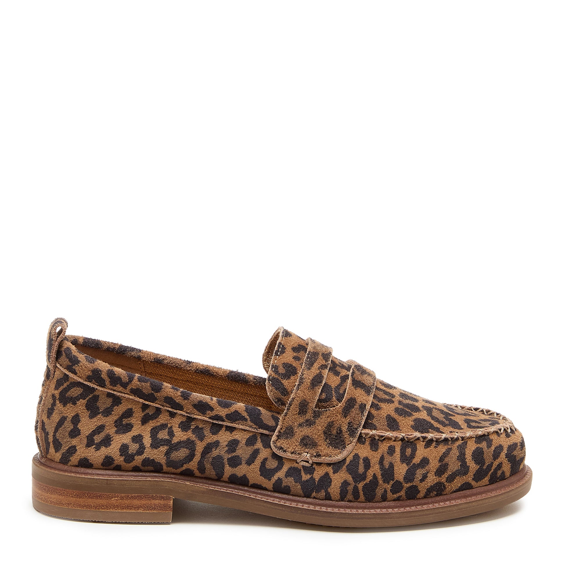 Kelsi Dagger Women's Lens Leopard Loafers - Leopard Print Suede