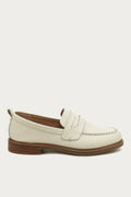 Lens Salt Natural Leather Loafers