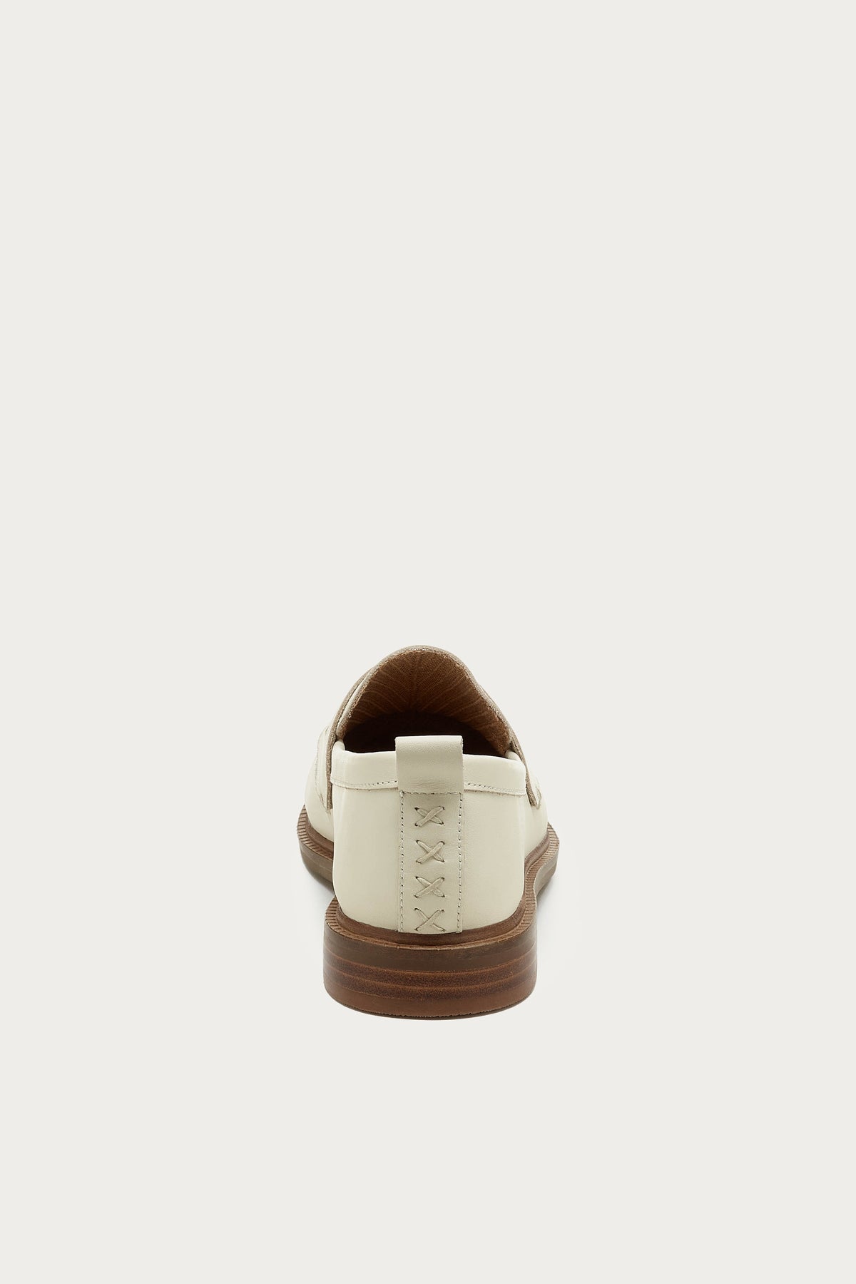 Lens Salt Natural Leather Loafers