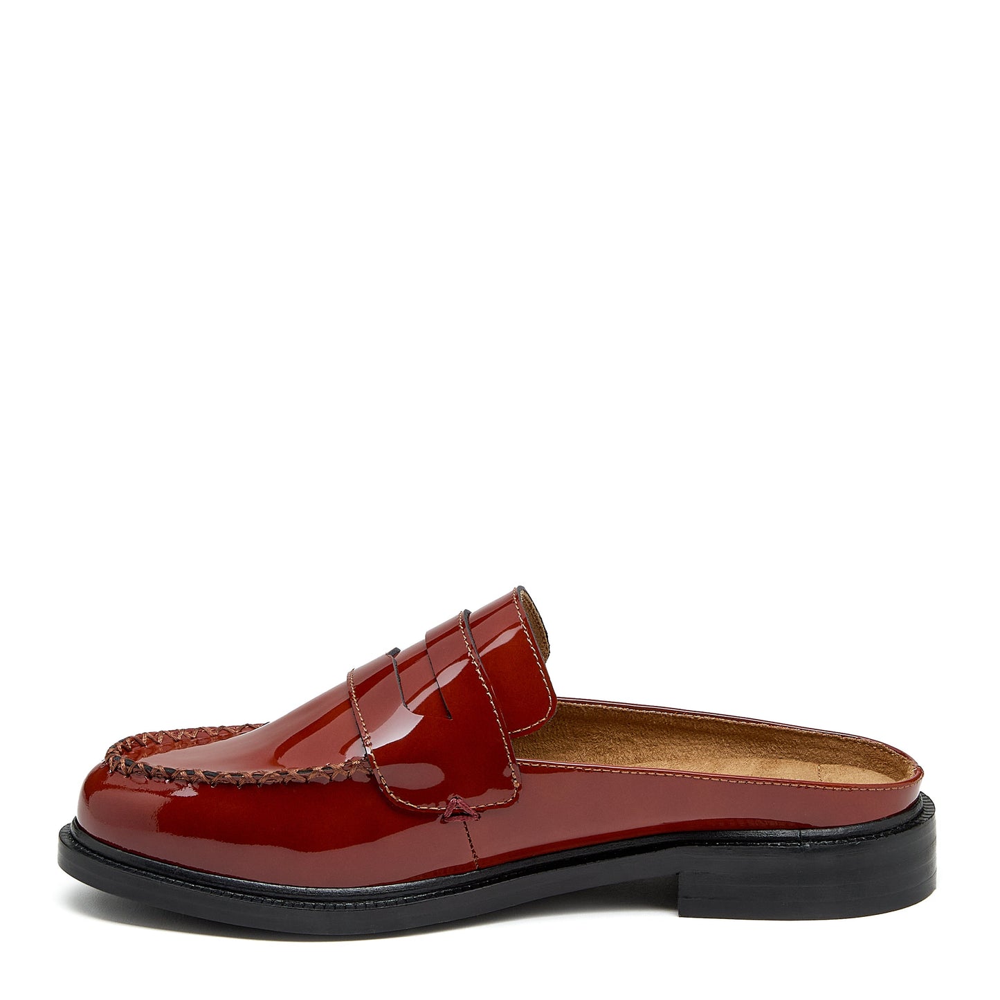 Kelsi Dagger Brooklyn Women's Lock Scarlet Loafer Mule