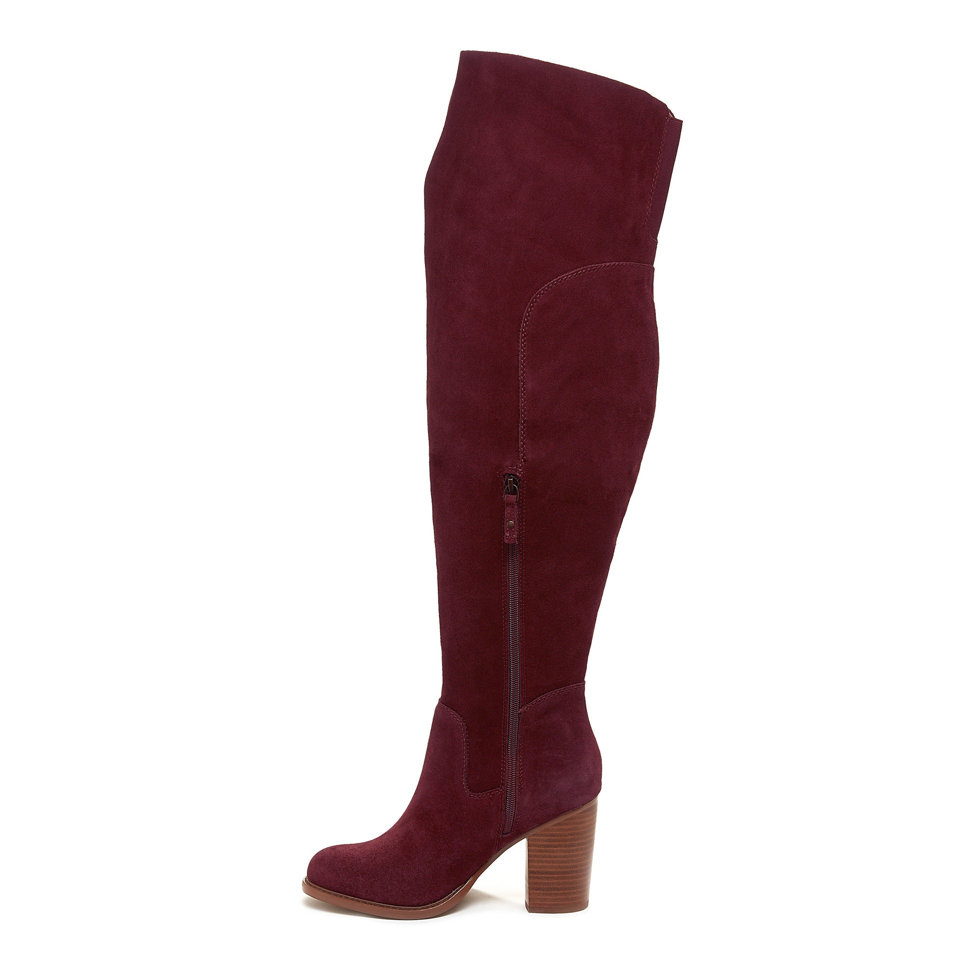 Logan Garnet Over The Knee Boot