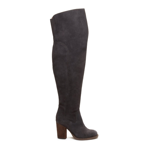 Logan Graphite Wide Calf Boots