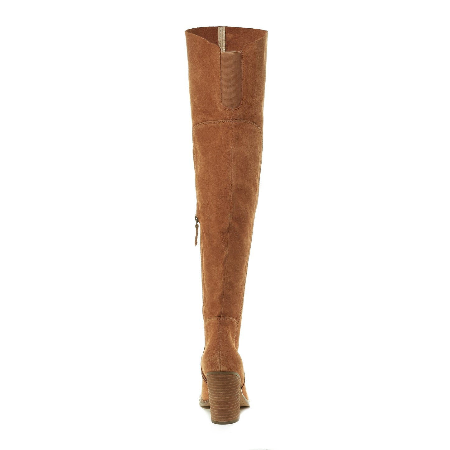 Logan Chestnut Wide Calf Boots