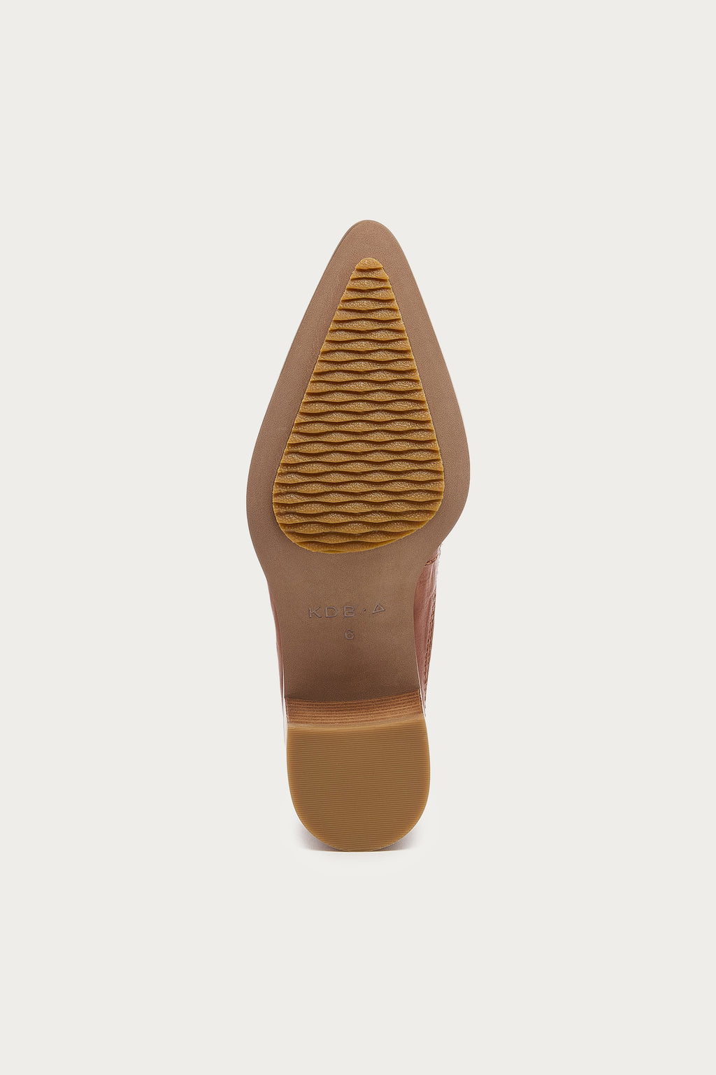 Mason Burnt Cognac Pointed Toe Mules