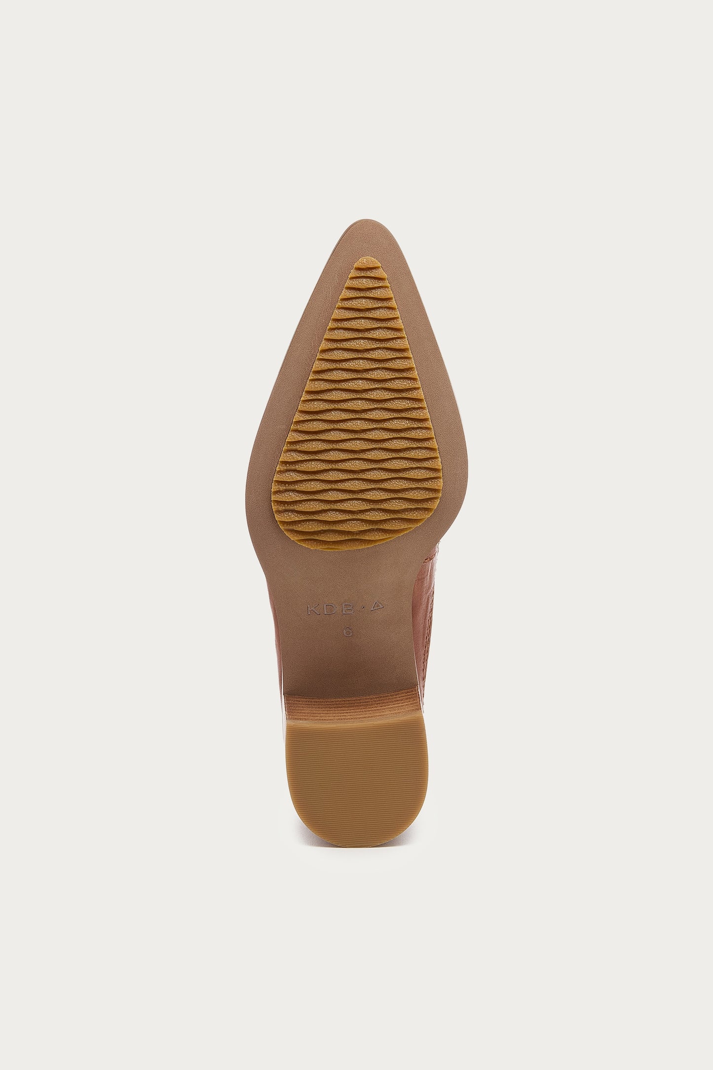 Mason Burnt Cognac Pointed Toe Mules