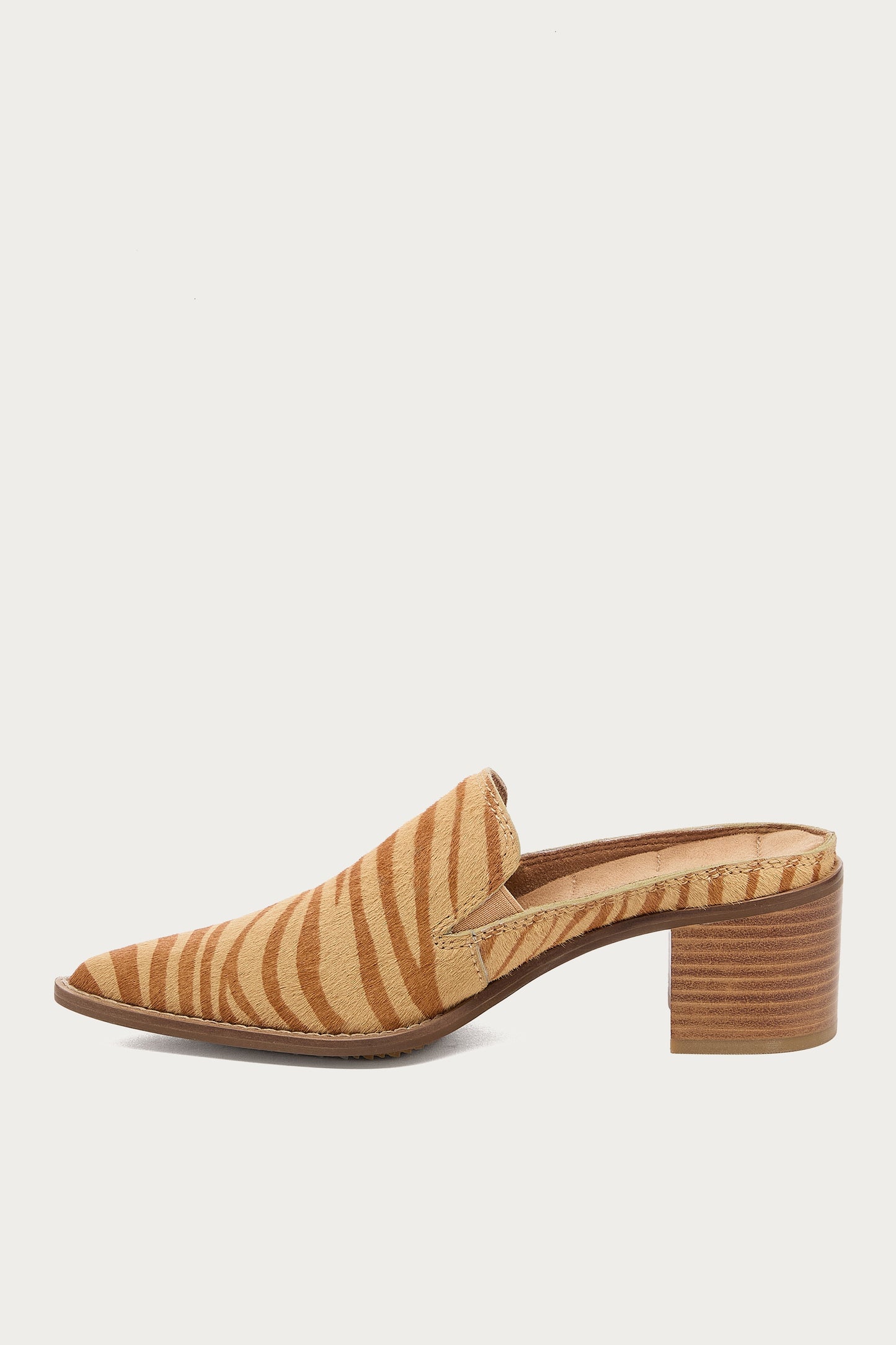 Mason Zebra Pointed Mules