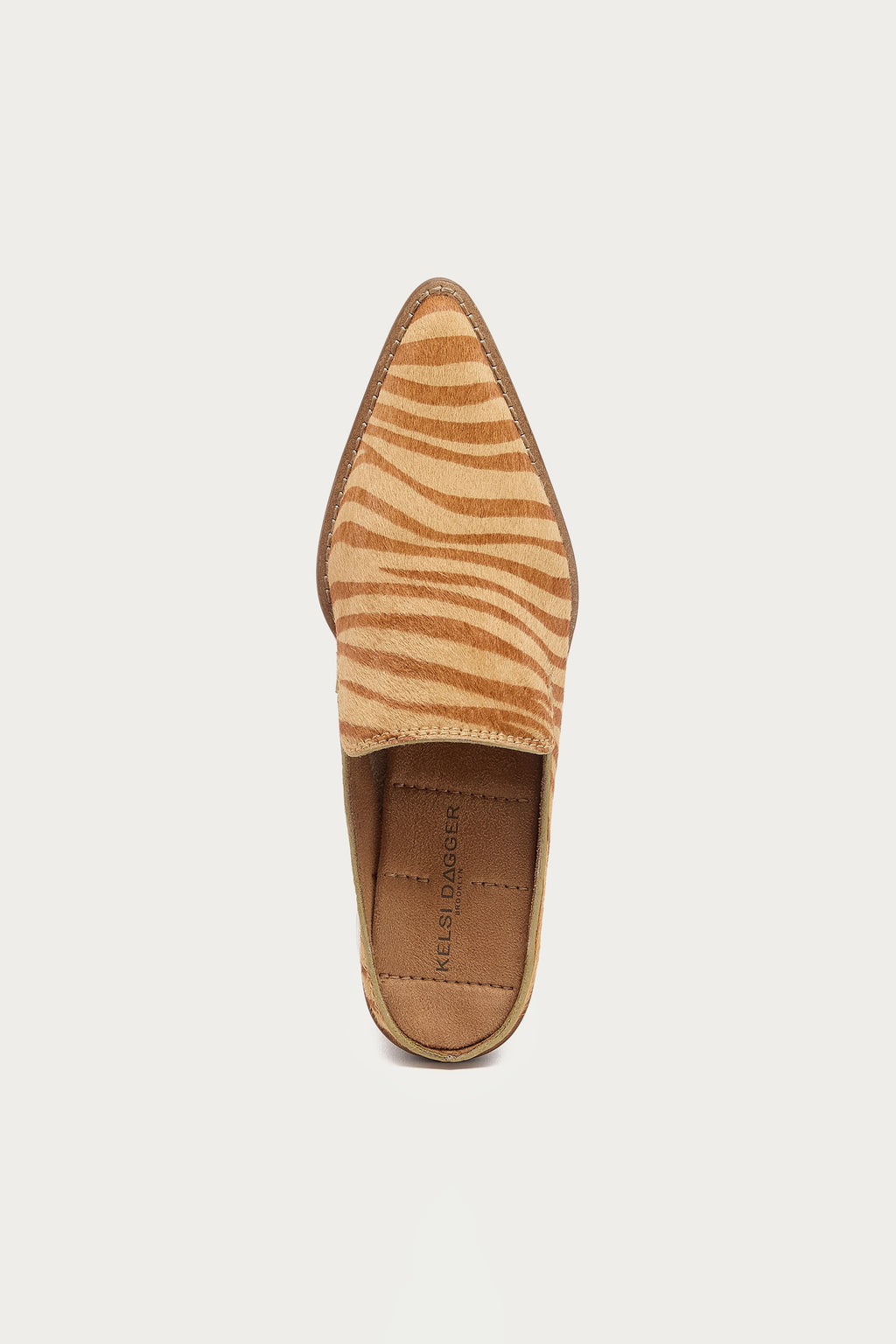 Mason Zebra Pointed Mules