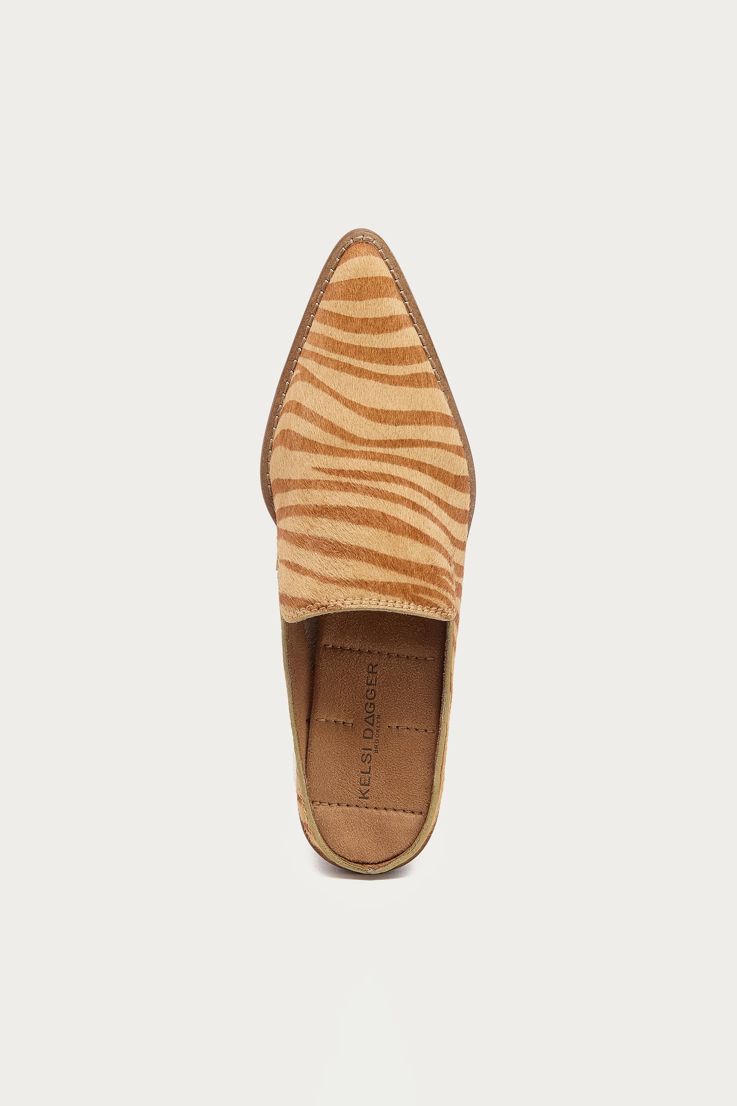 Mason Zebra Pointed Mules