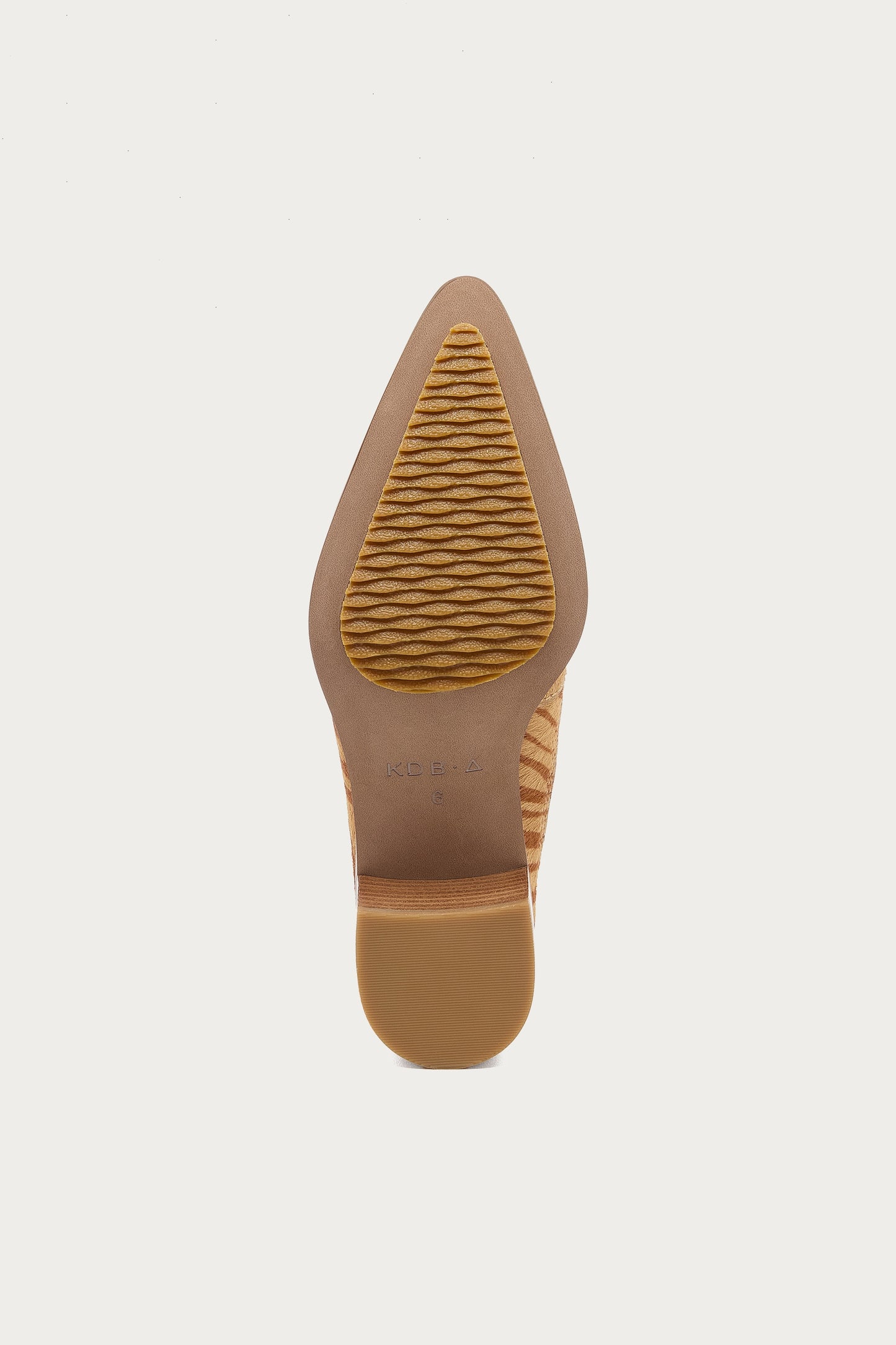 Mason Zebra Pointed Mules